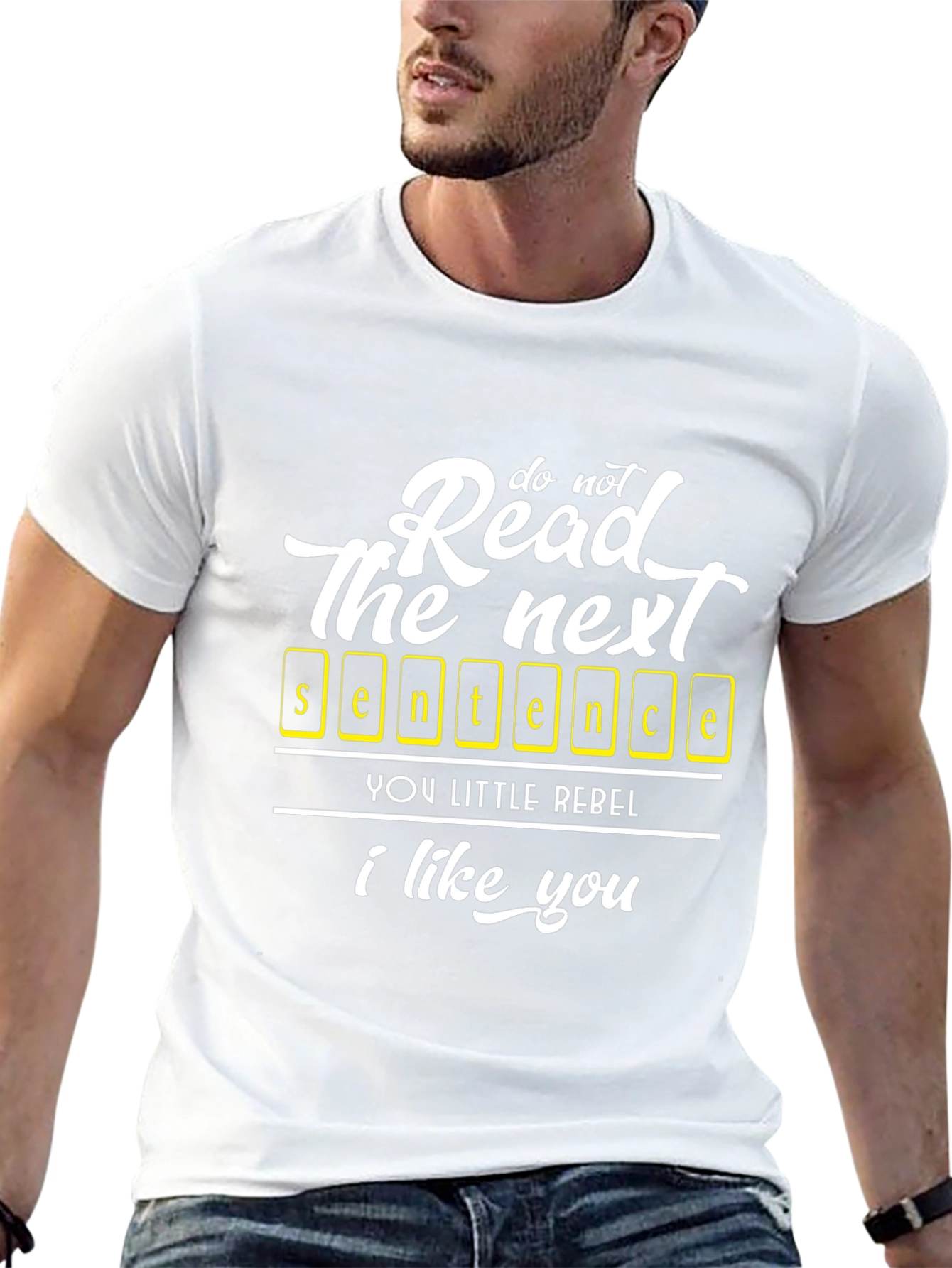 Do Not Read T-Shirt - Funny Graphic Tee