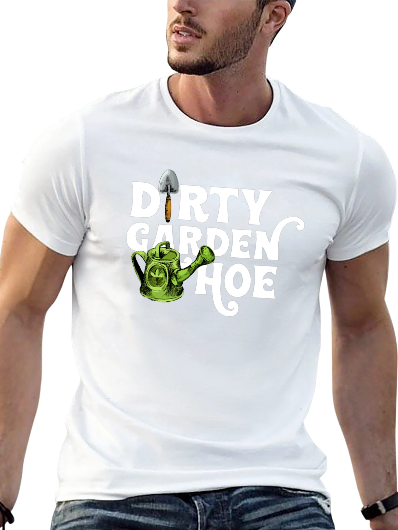 Dirty Garden Hoe T-Shirt - Gardening Humor Tee