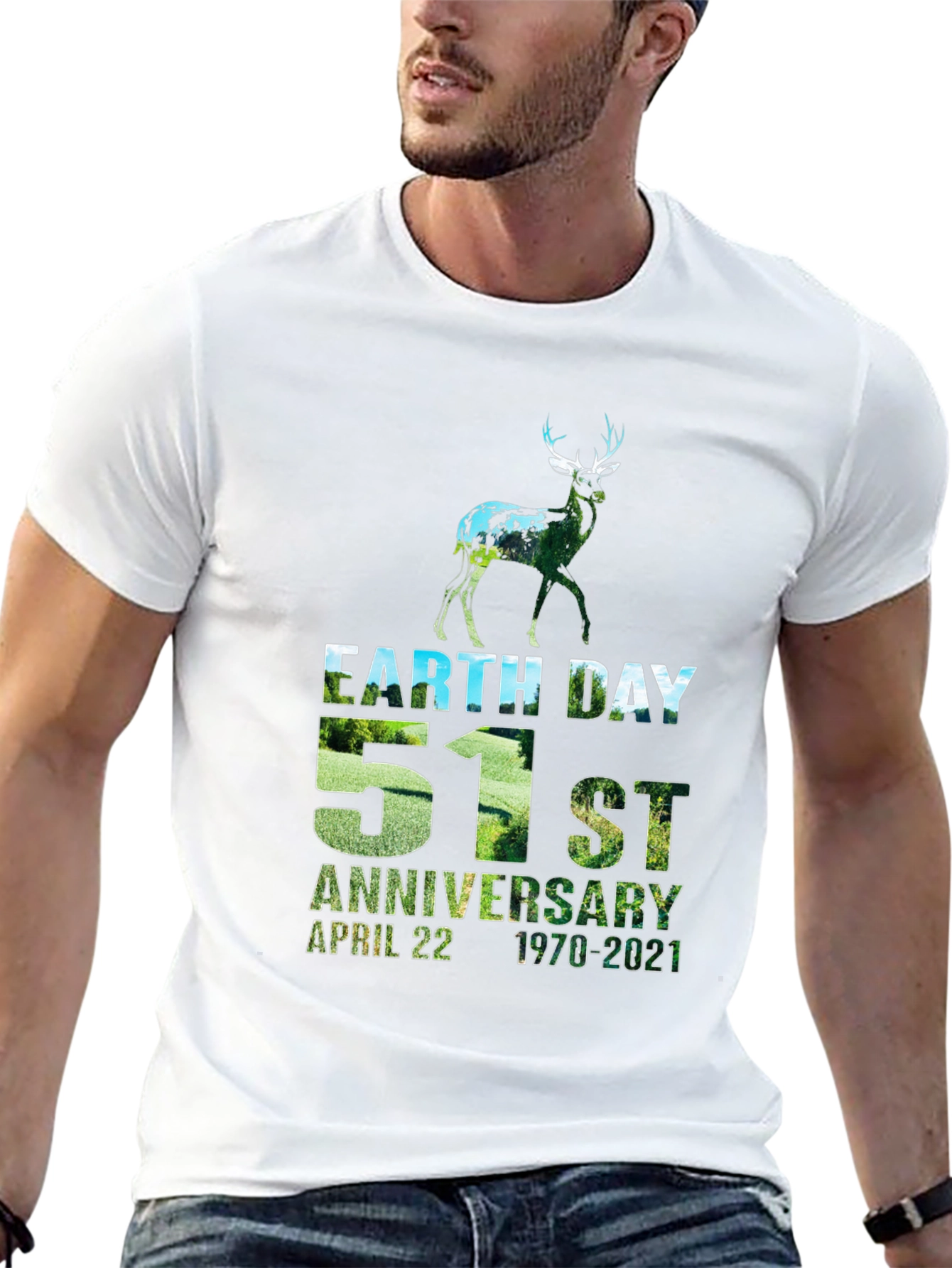 Earth Day 51st Anniversary Graphic Tee