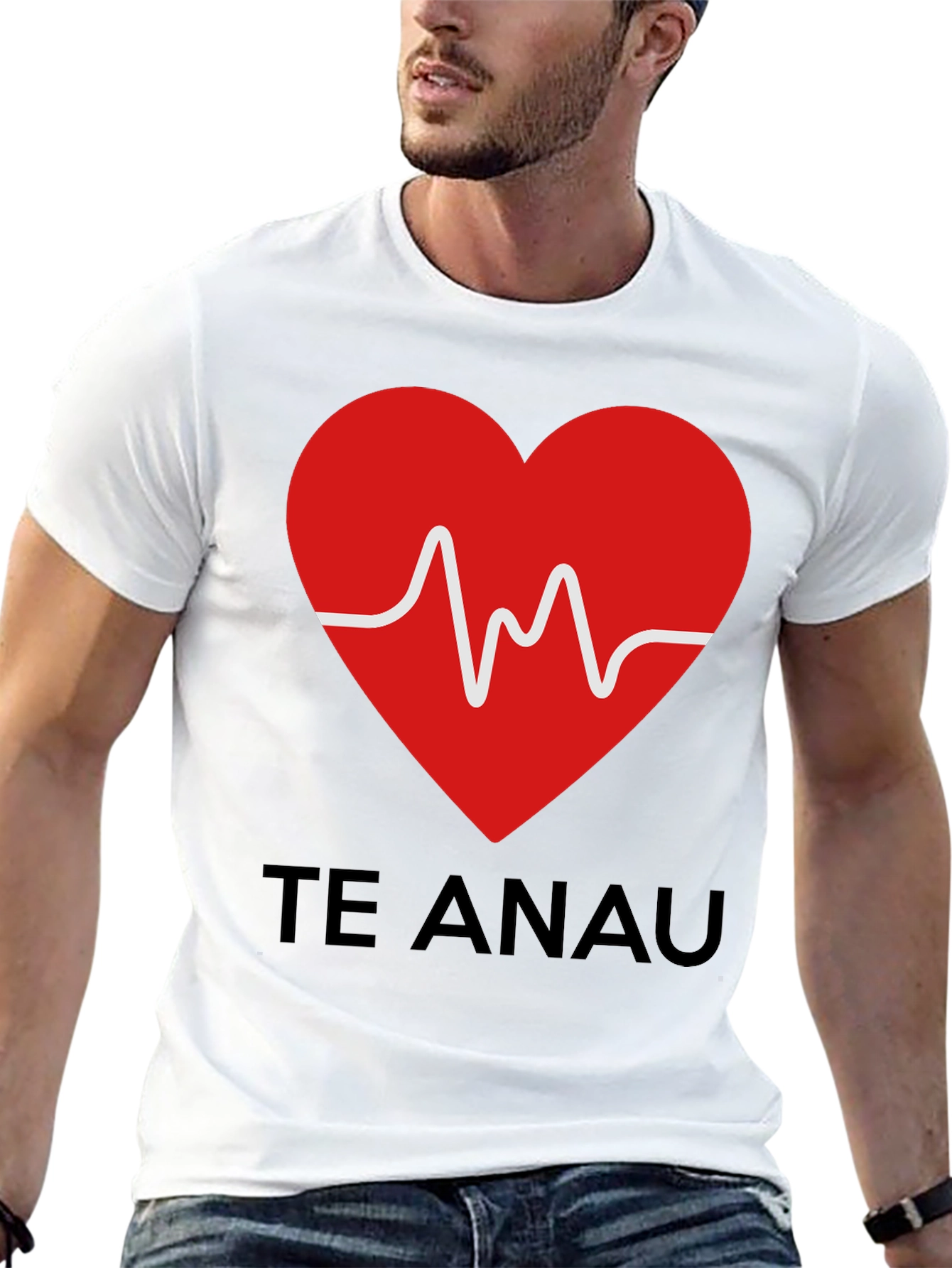 Te Anau Heartbeat T-Shirt - Mens Graphic Tee
