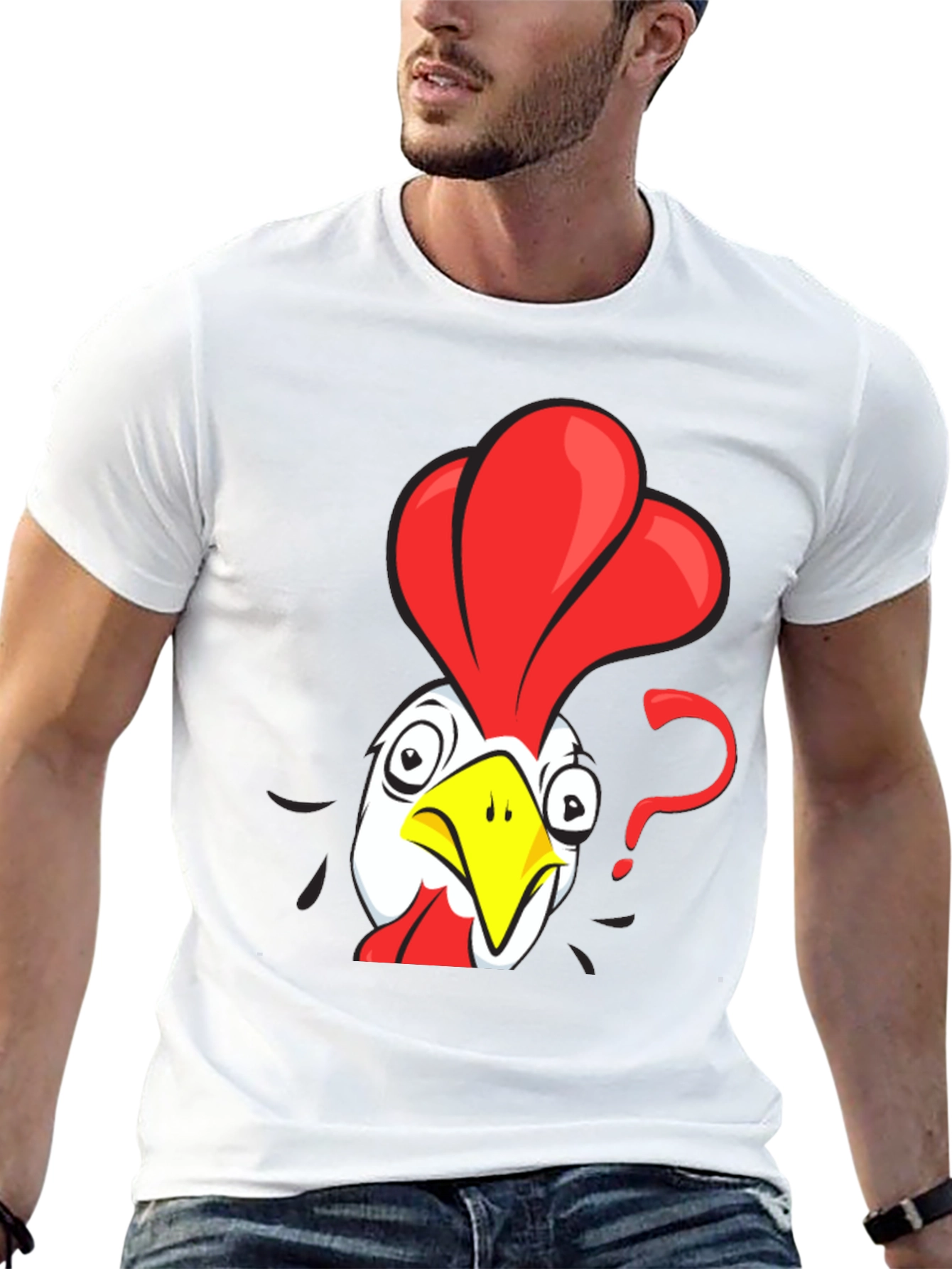 Funny Chicken Question T-Shirt