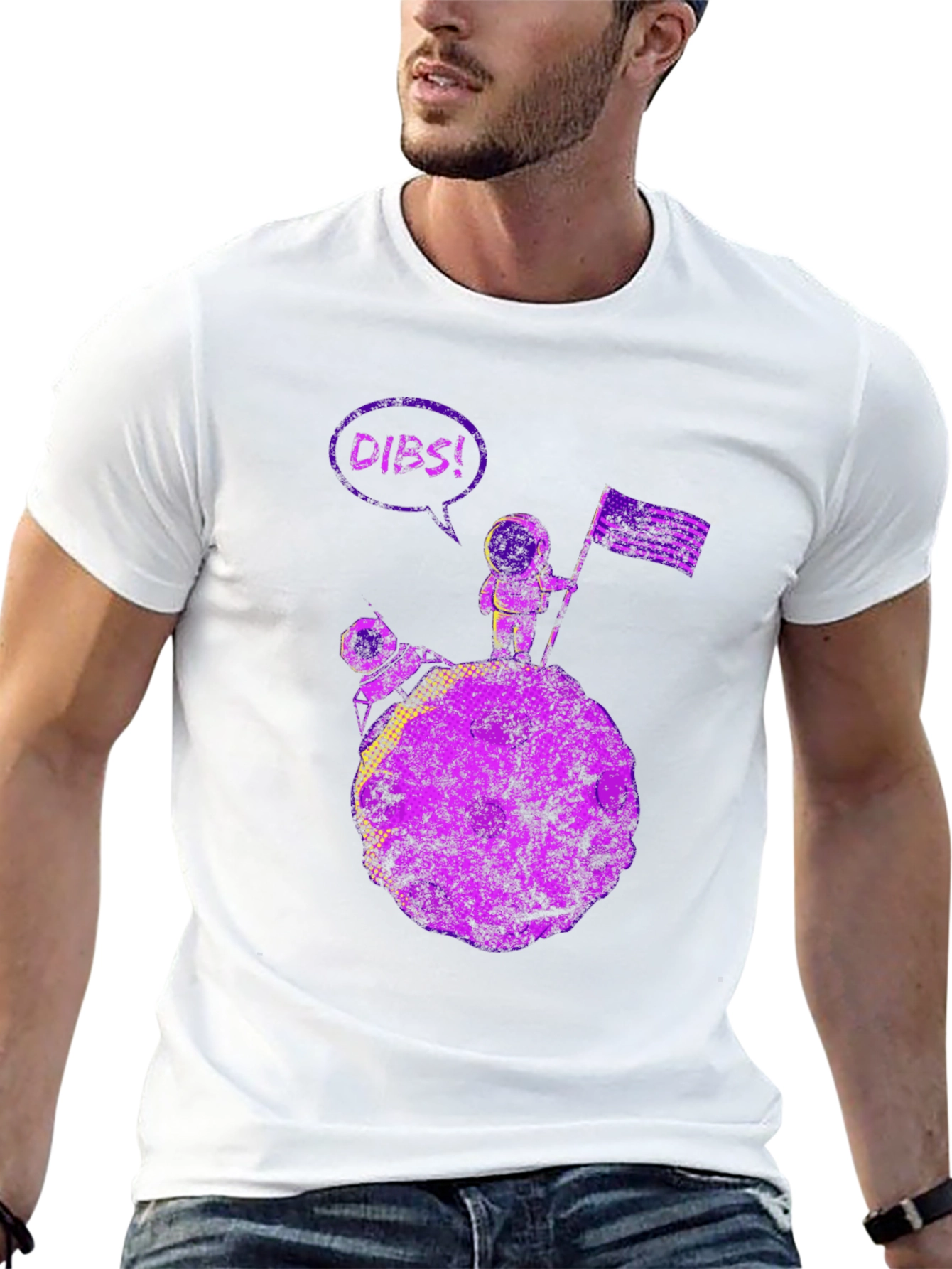 Dibs! Astronaut T-Shirt - Claim Your Territory!