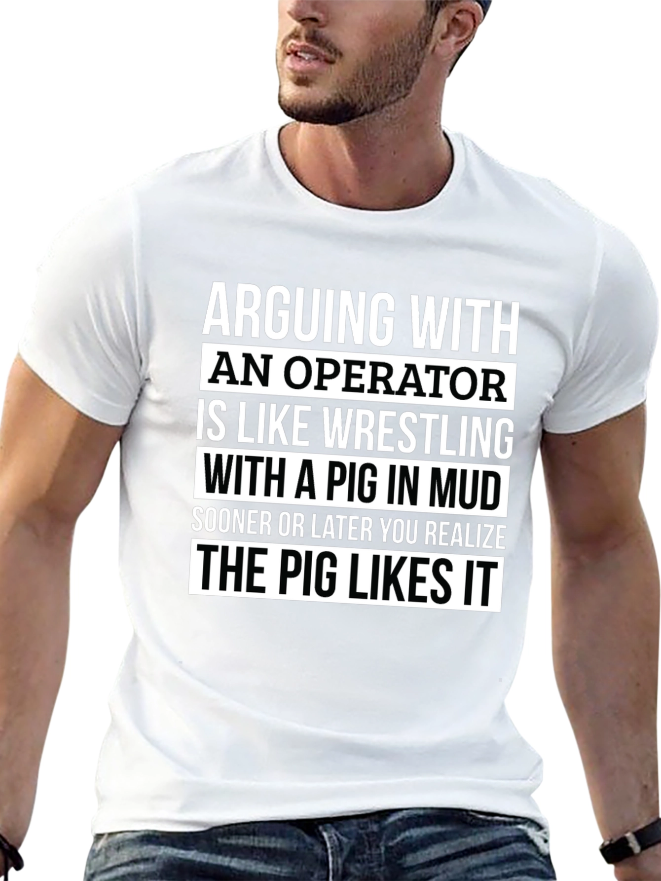 Arguing with an Operator T-Shirt