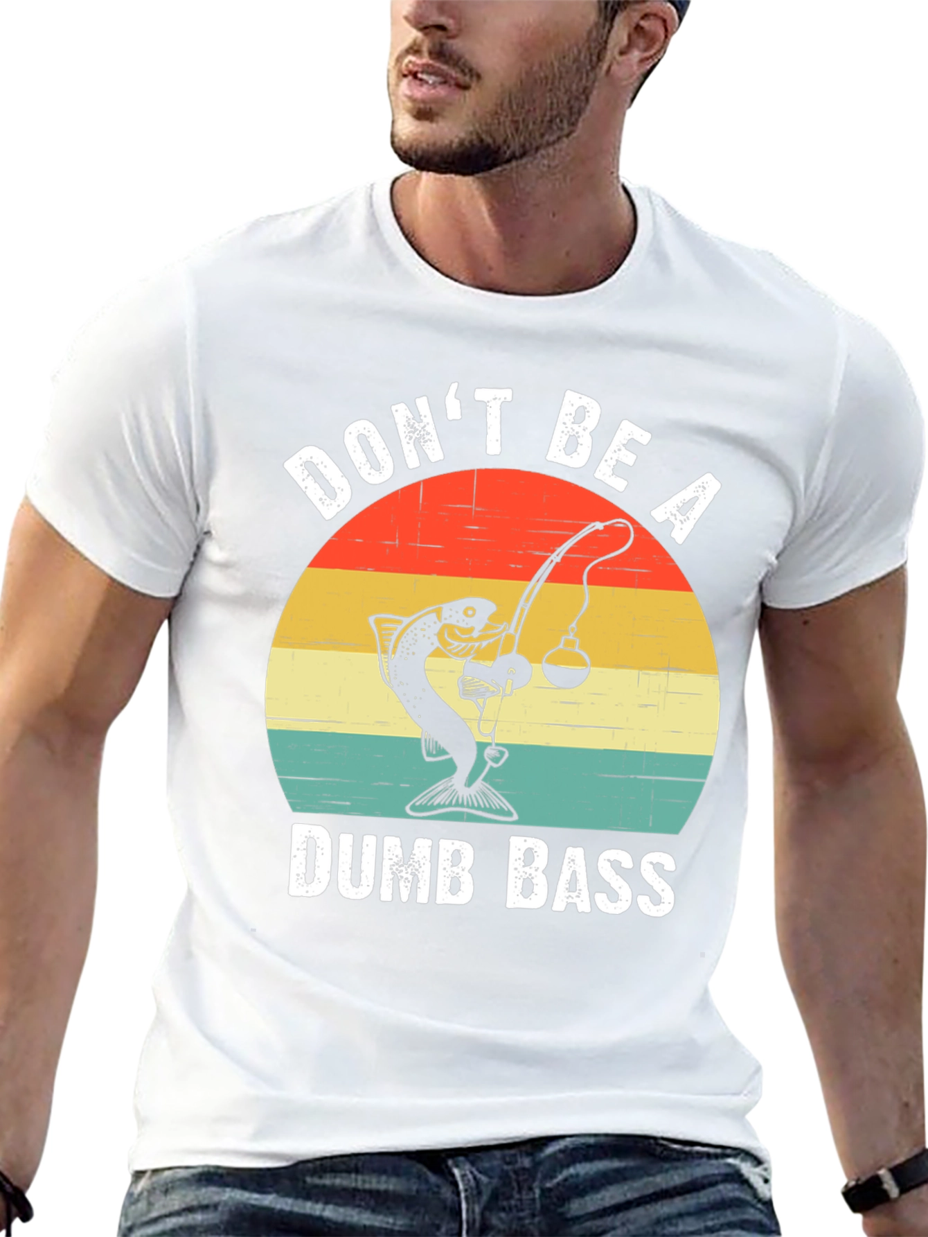 Dont Be A Dumb Bass T-Shirt Fishing Humor