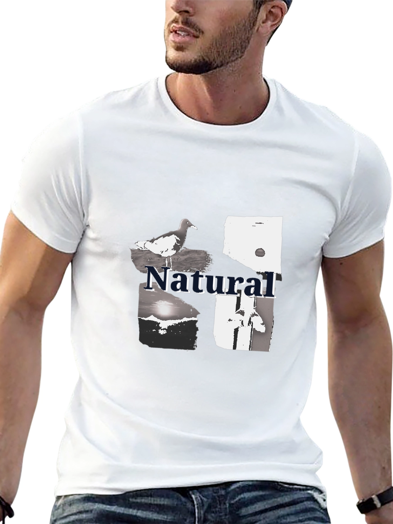 Natural Themed Graphic T-Shirt