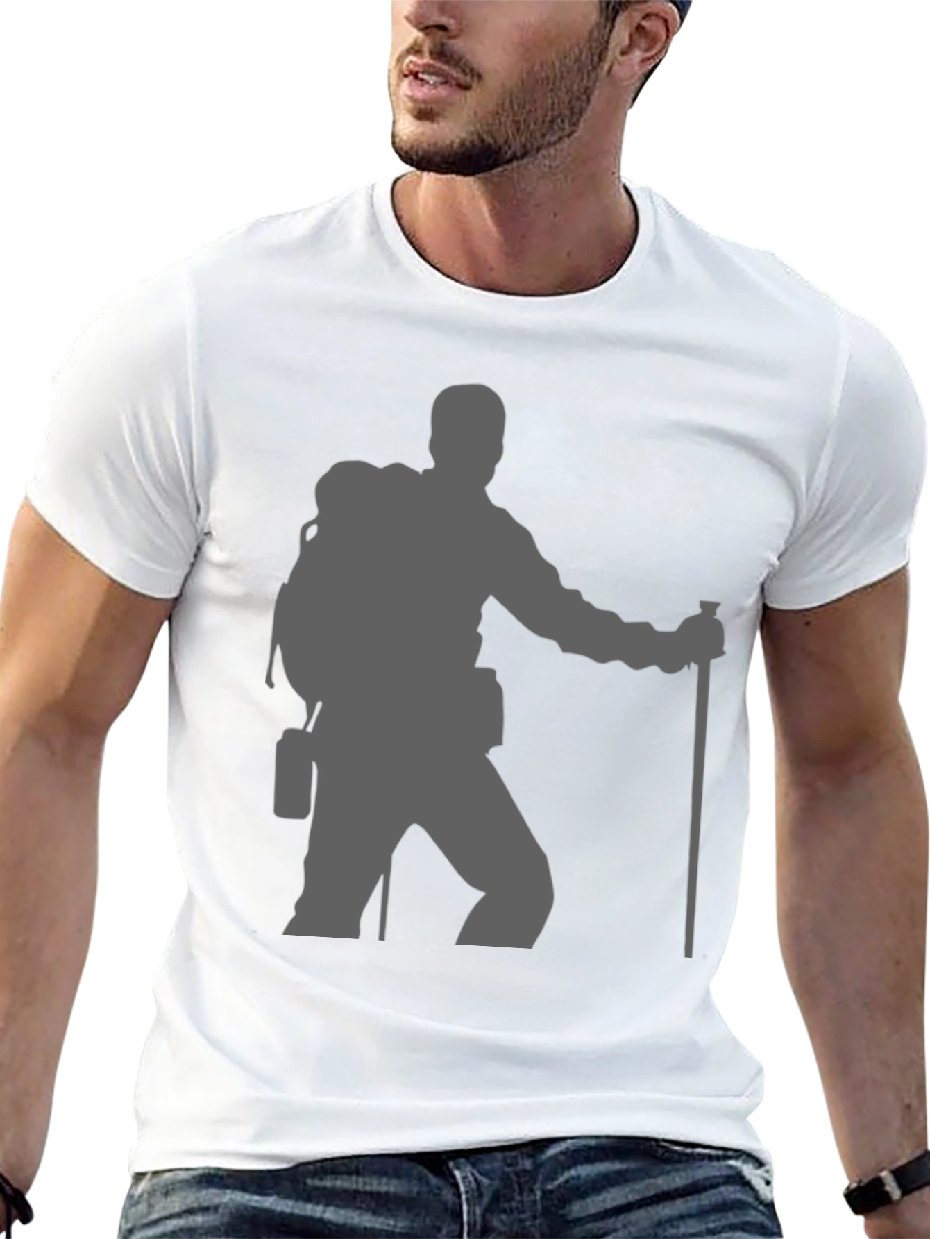 Hiking Silhouette T-Shirt - Adventure Ready Tee