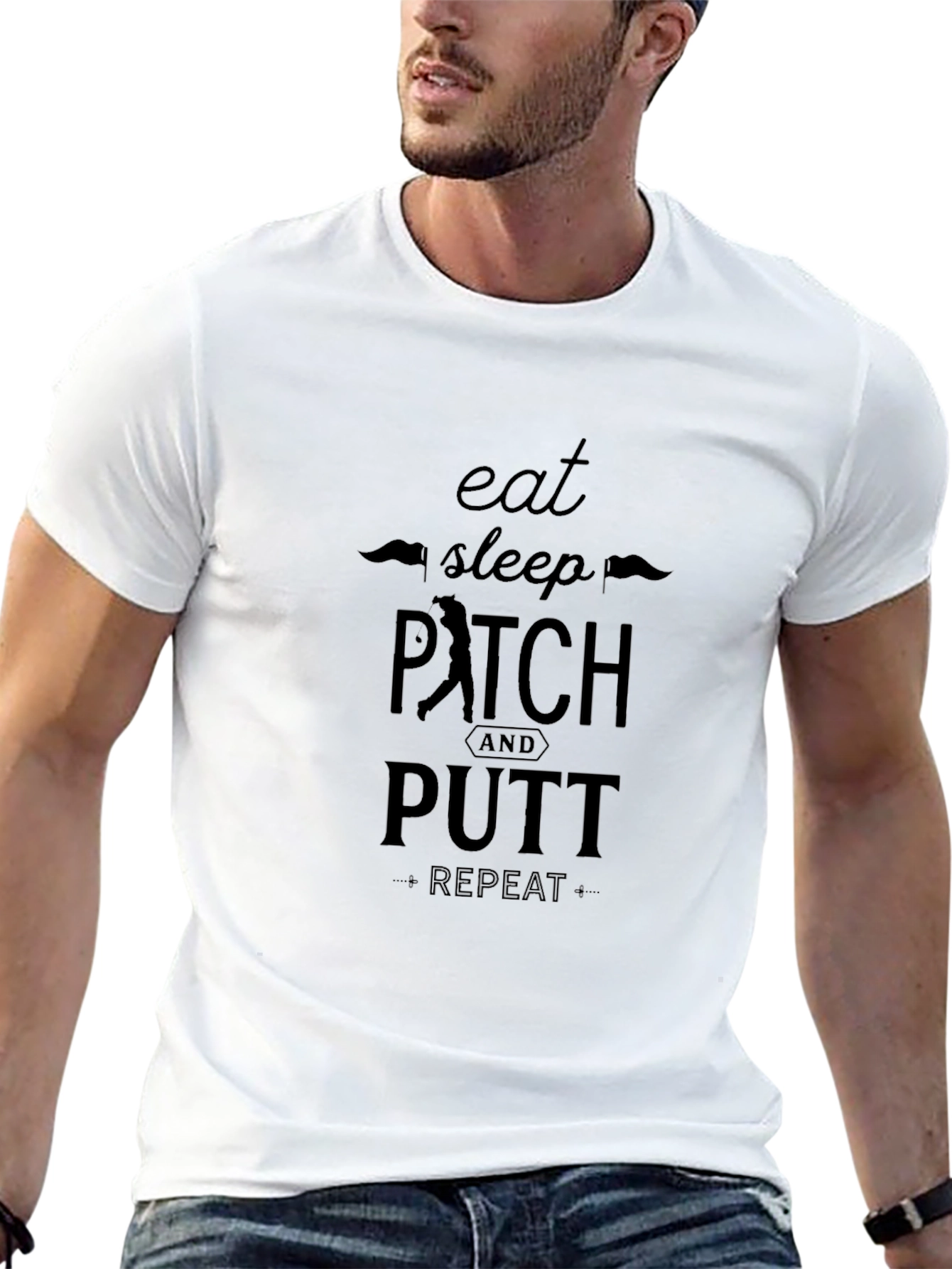 Eat Sleep Pitch and Putt T-Shirt