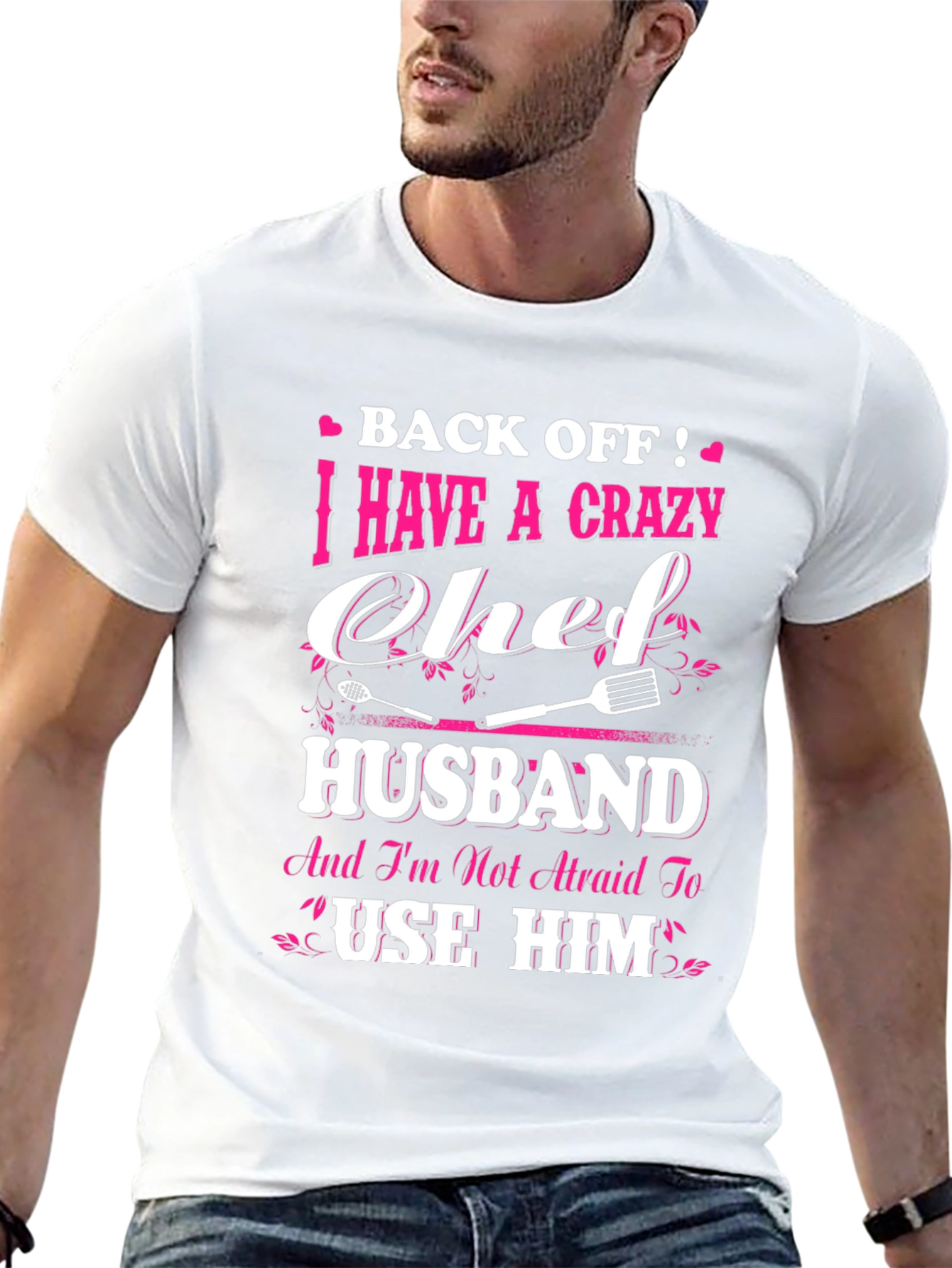 Crazy Chef Husband T-Shirt