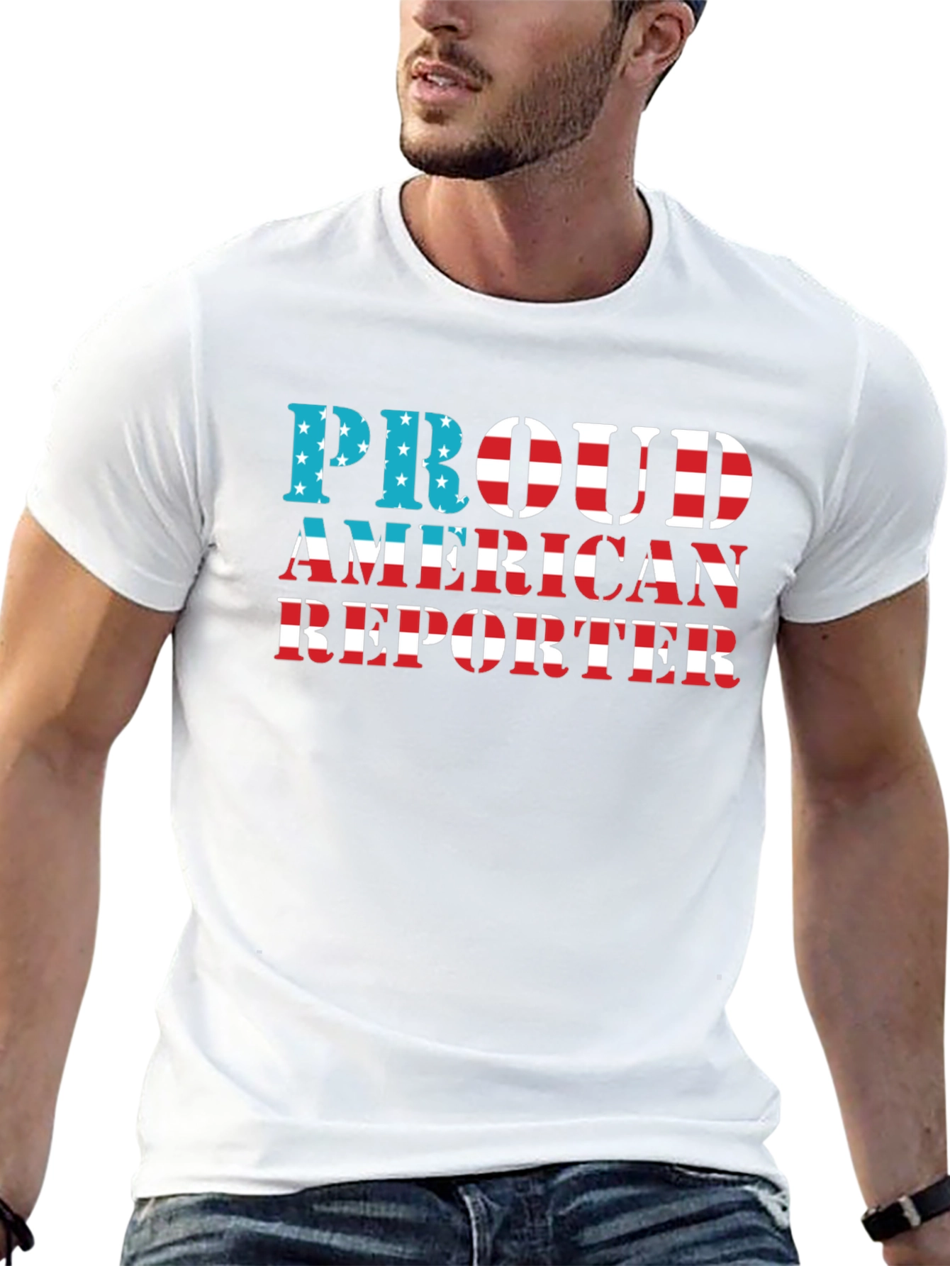 Proud American Reporter T-Shirt