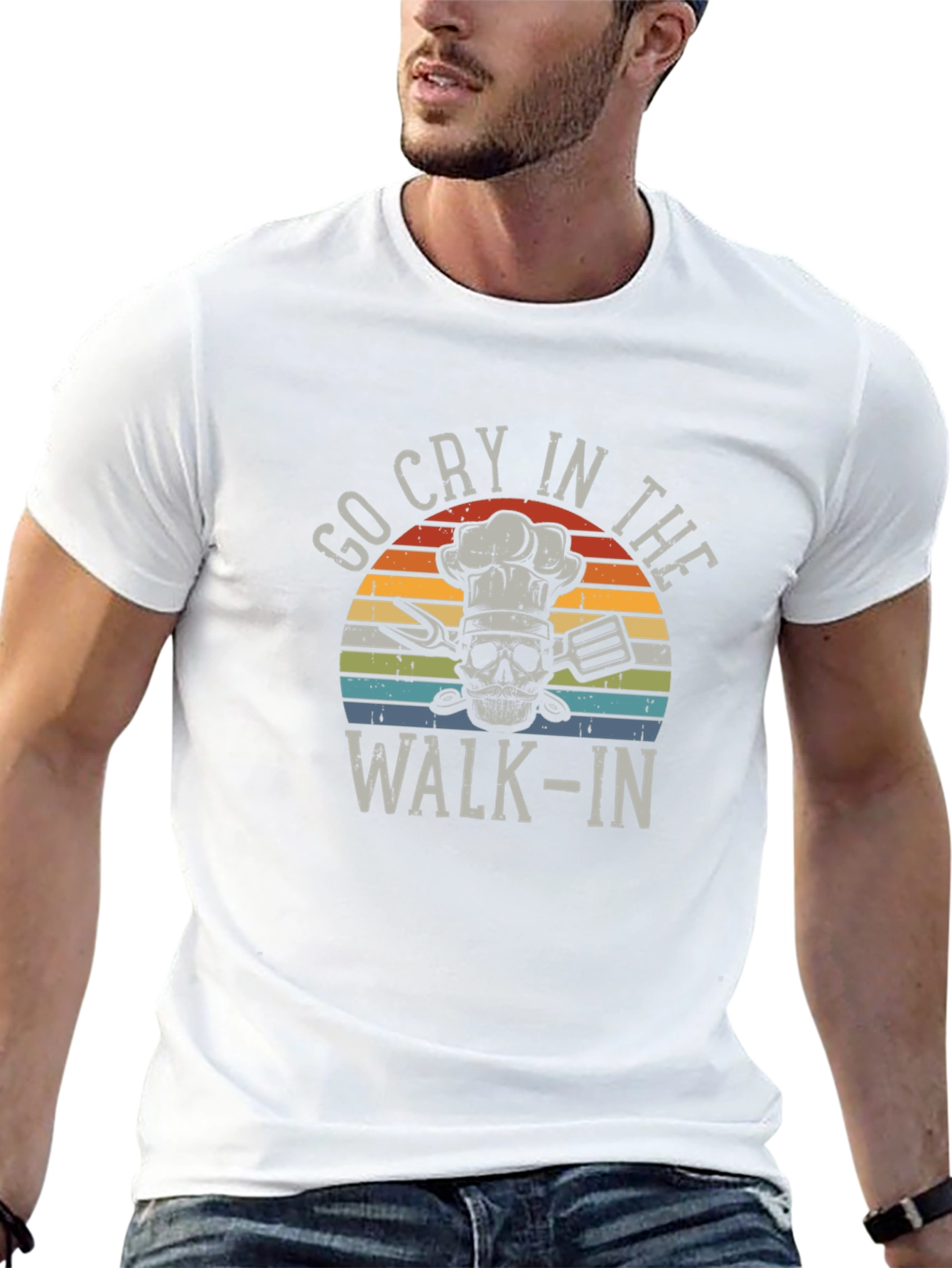 Go Cry in the Walk-In Chef T-Shirt