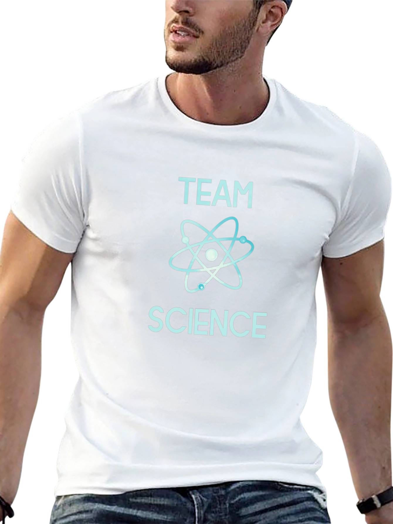 Team Science Graphic Tee - Black Unisex T-Shirt