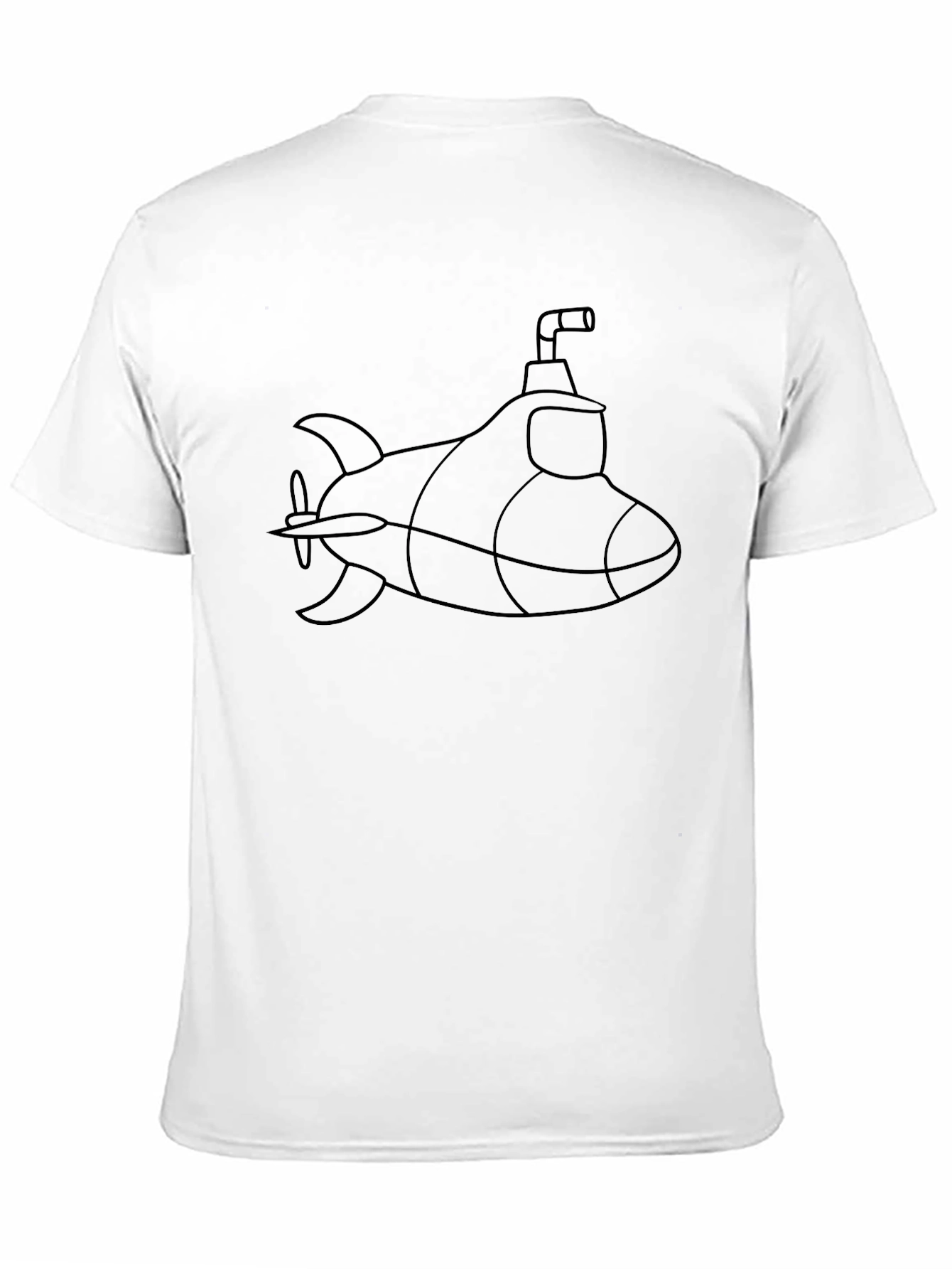 Submarine Graphic Black T-Shirt