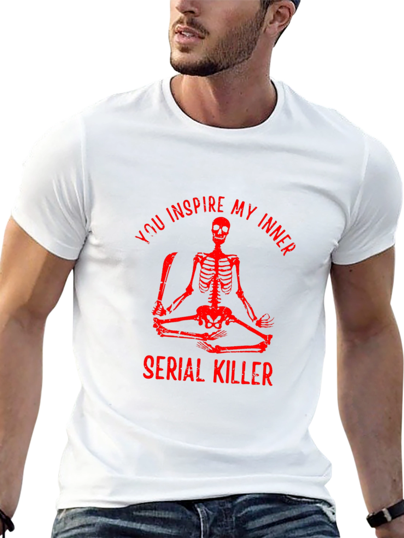 Inner Serial Killer T-Shirt - Red Graphic Tee
