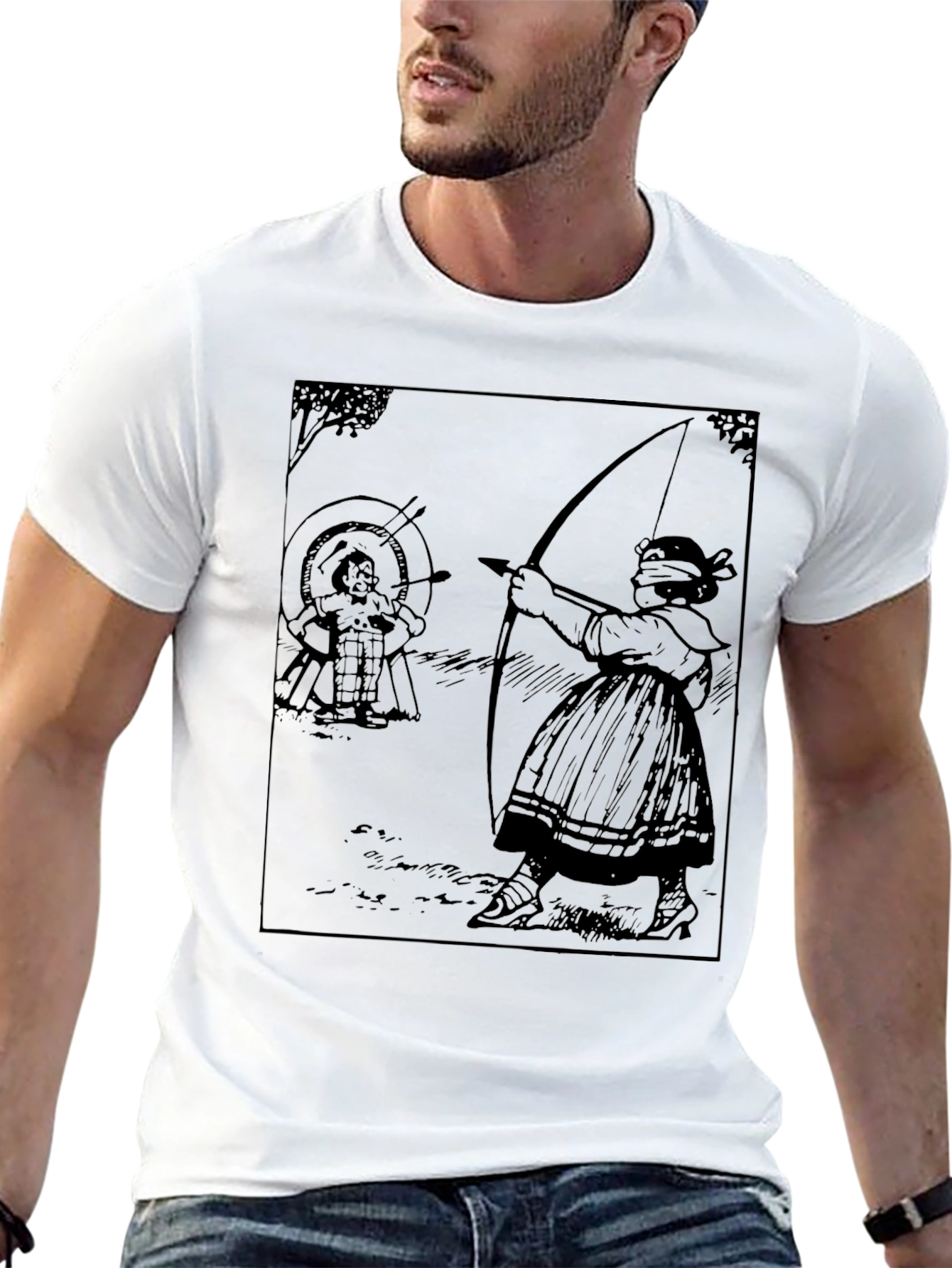 Blind Archer T-Shirt - Unique Graphic Tee