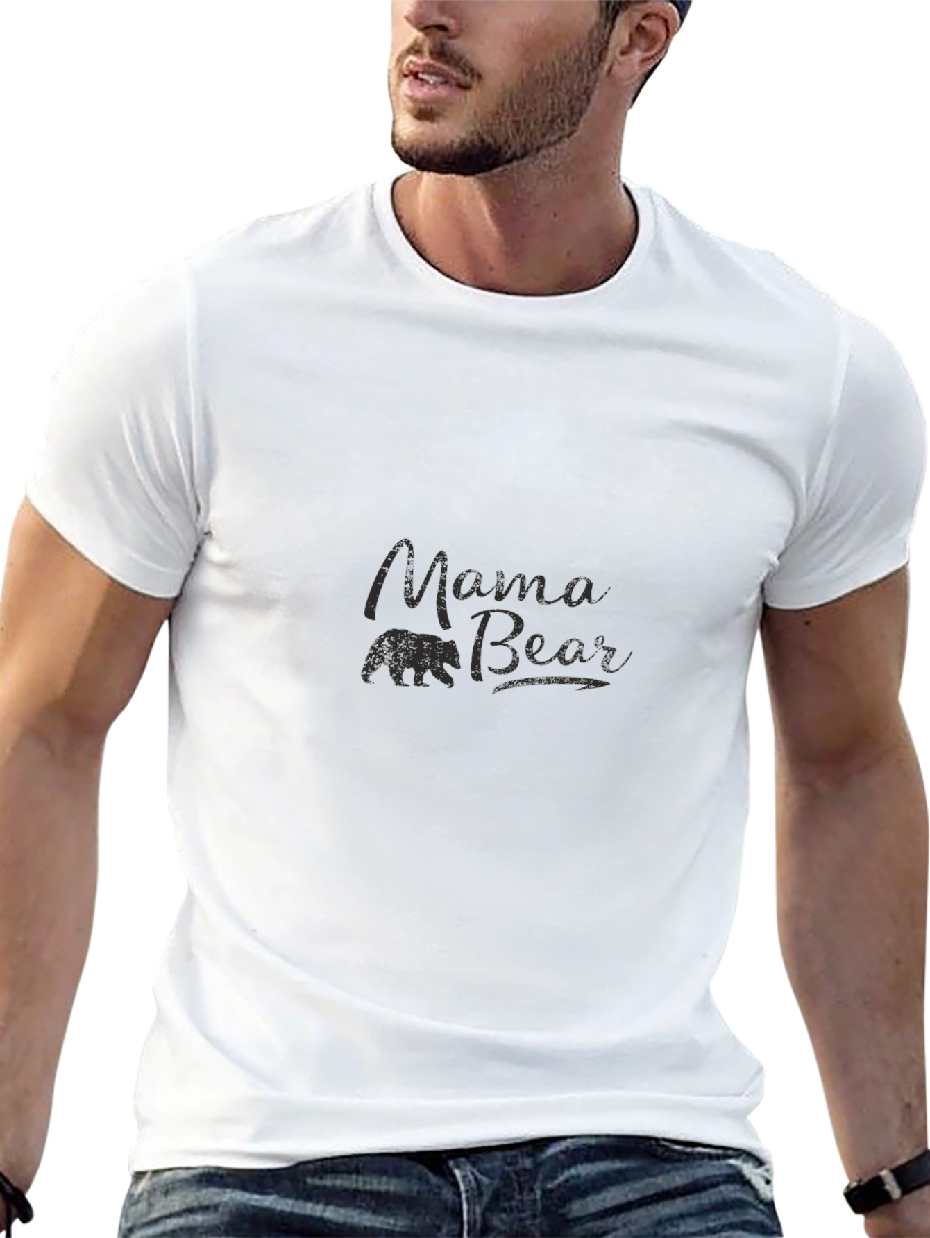 Mama Bear Black Graphic Tee