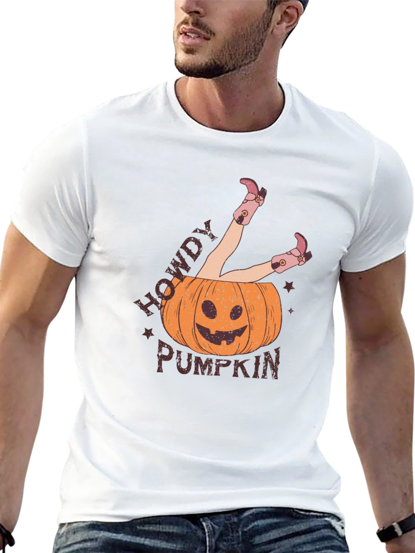 Howdy Pumpkin Graphic Tee