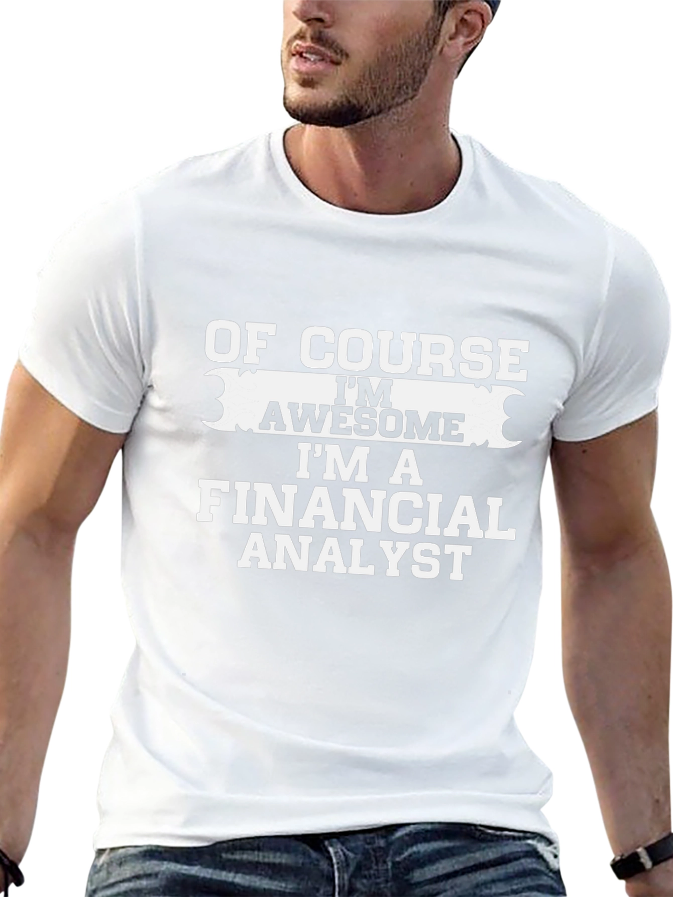 Funny Financial Analyst Black T-Shirt