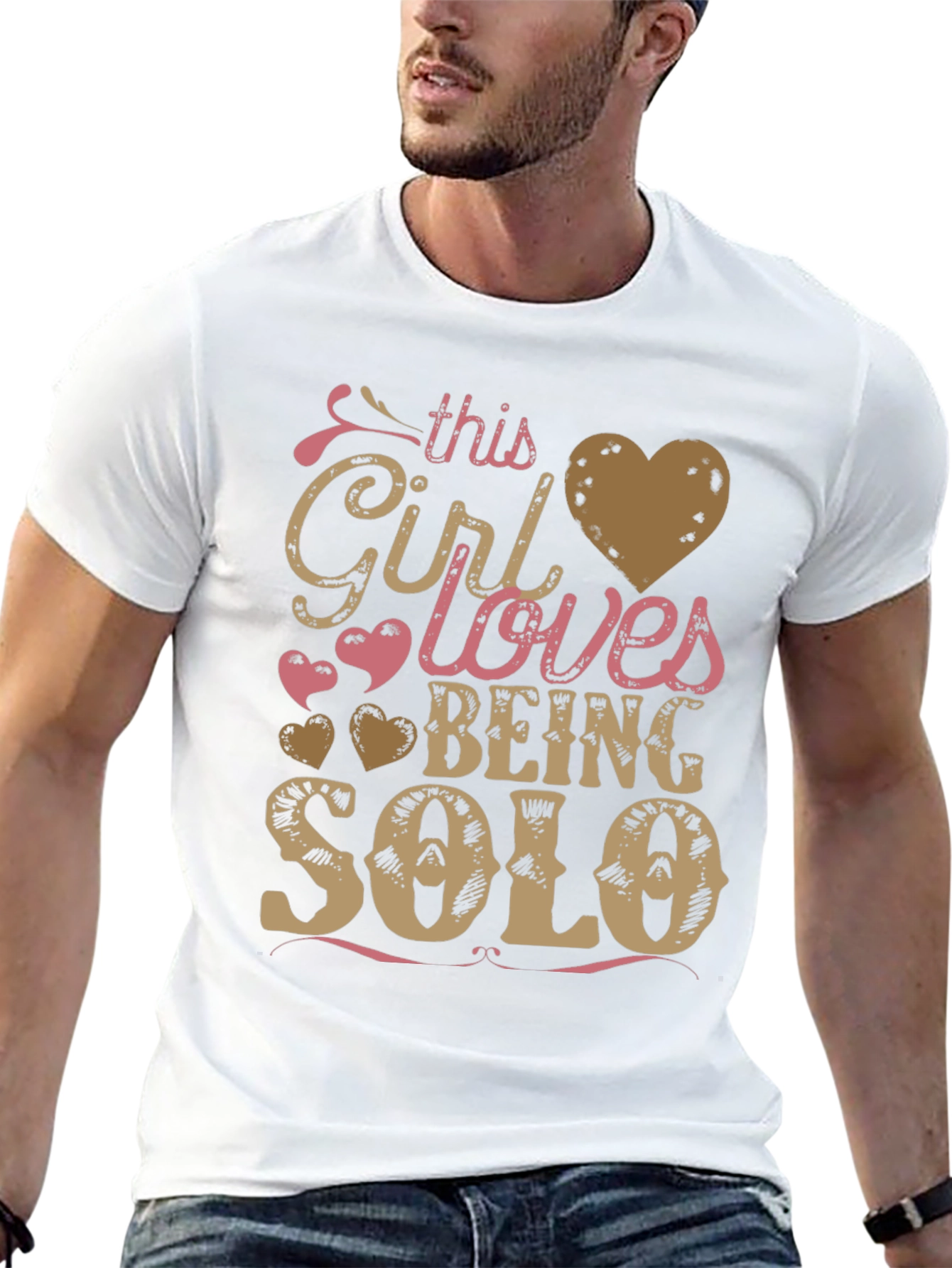 Girl Loves Being Solo T-Shirt