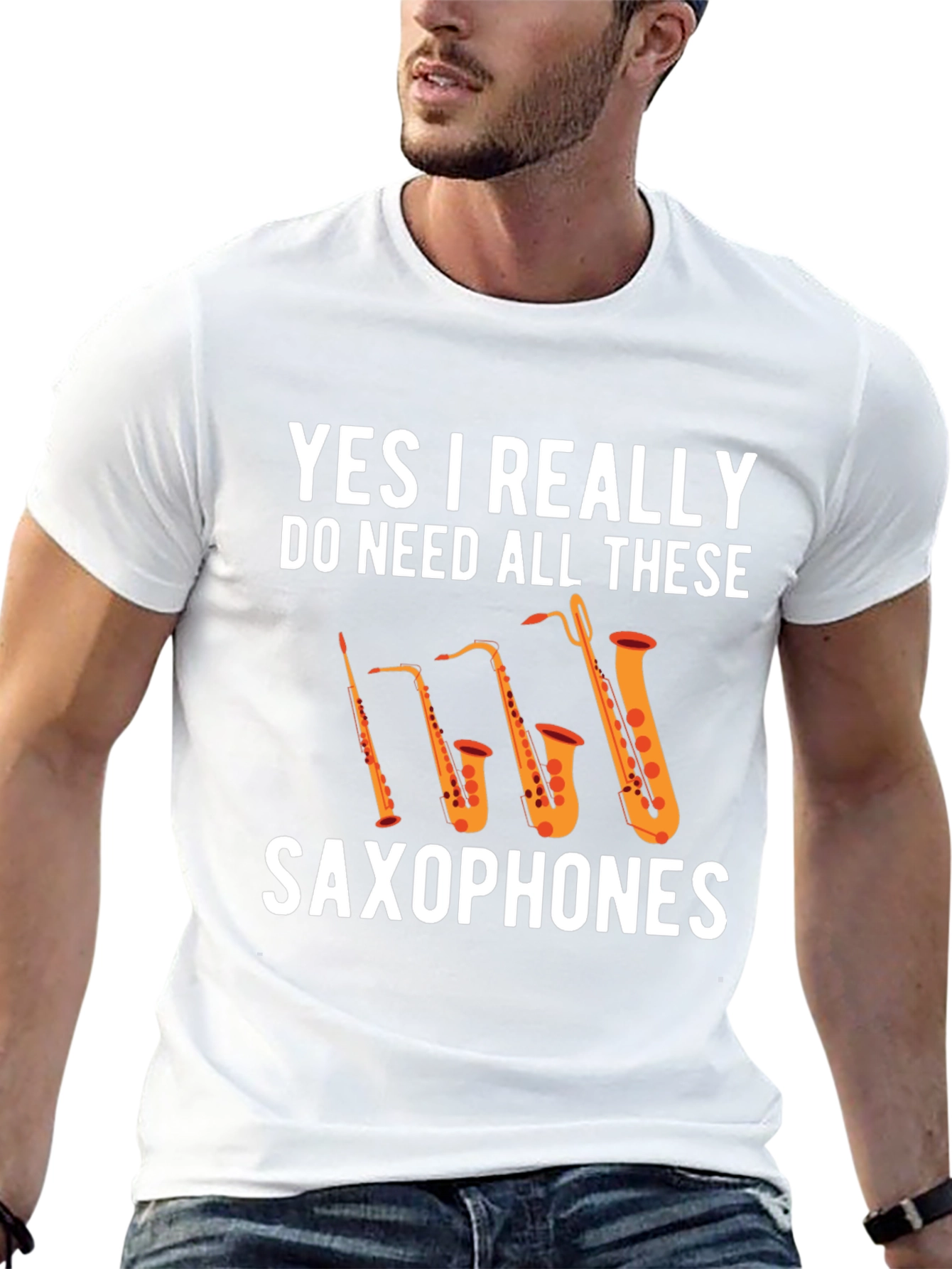 Saxophones T-Shirt: Yes I Really Need All These!