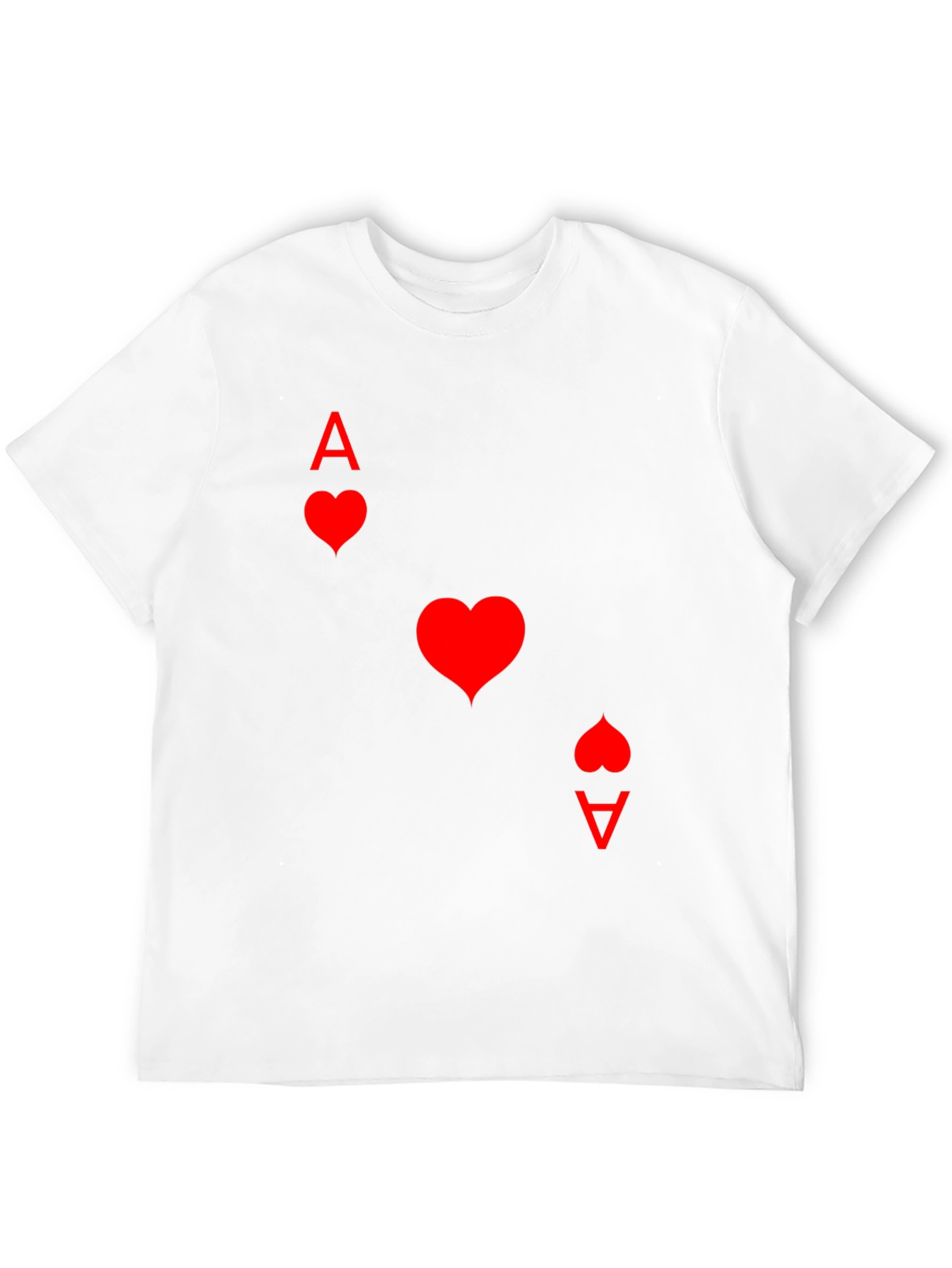 Ace of Hearts Black T-Shirt
