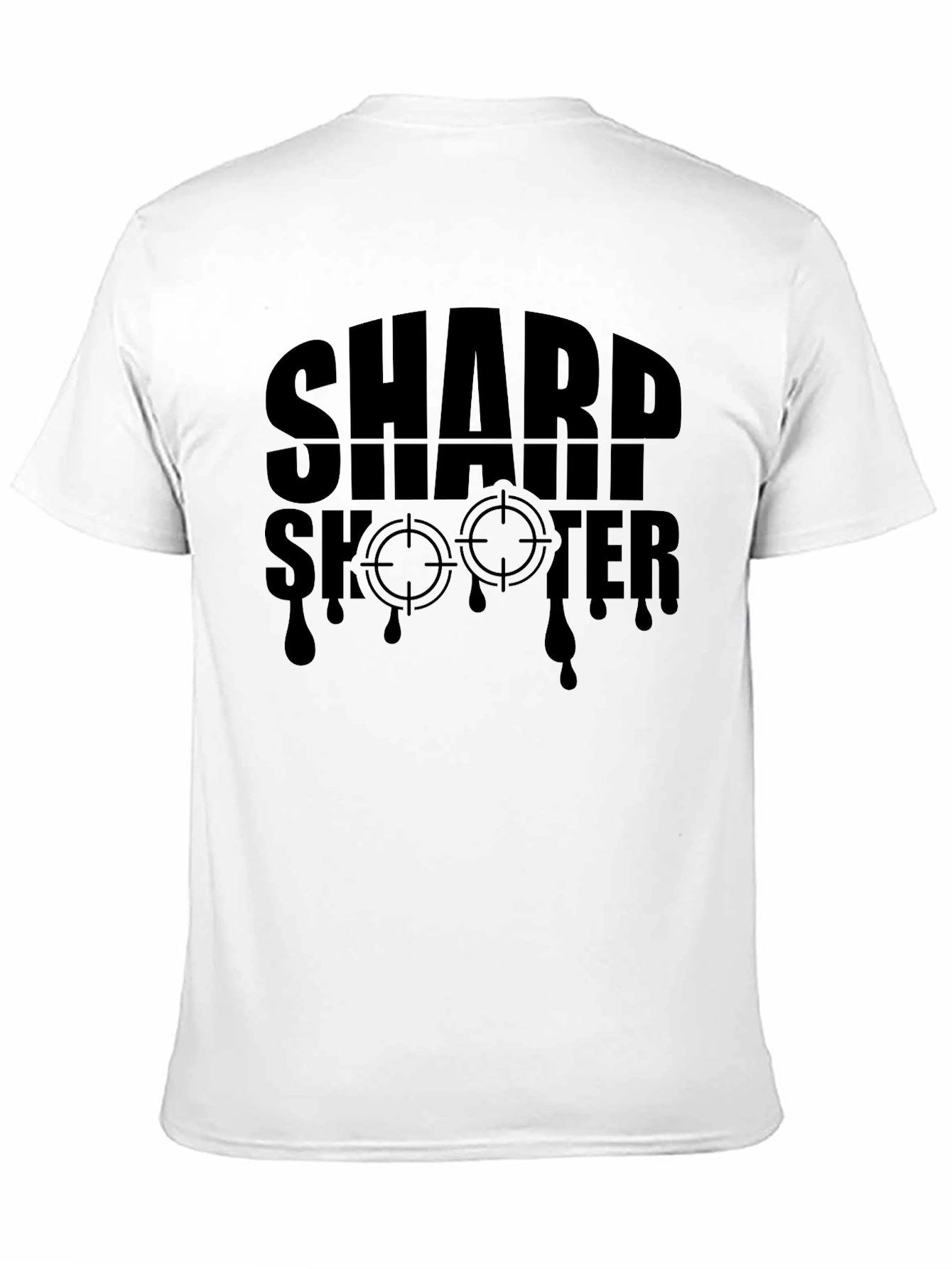 Sharp Shooter Black Graphic Tee