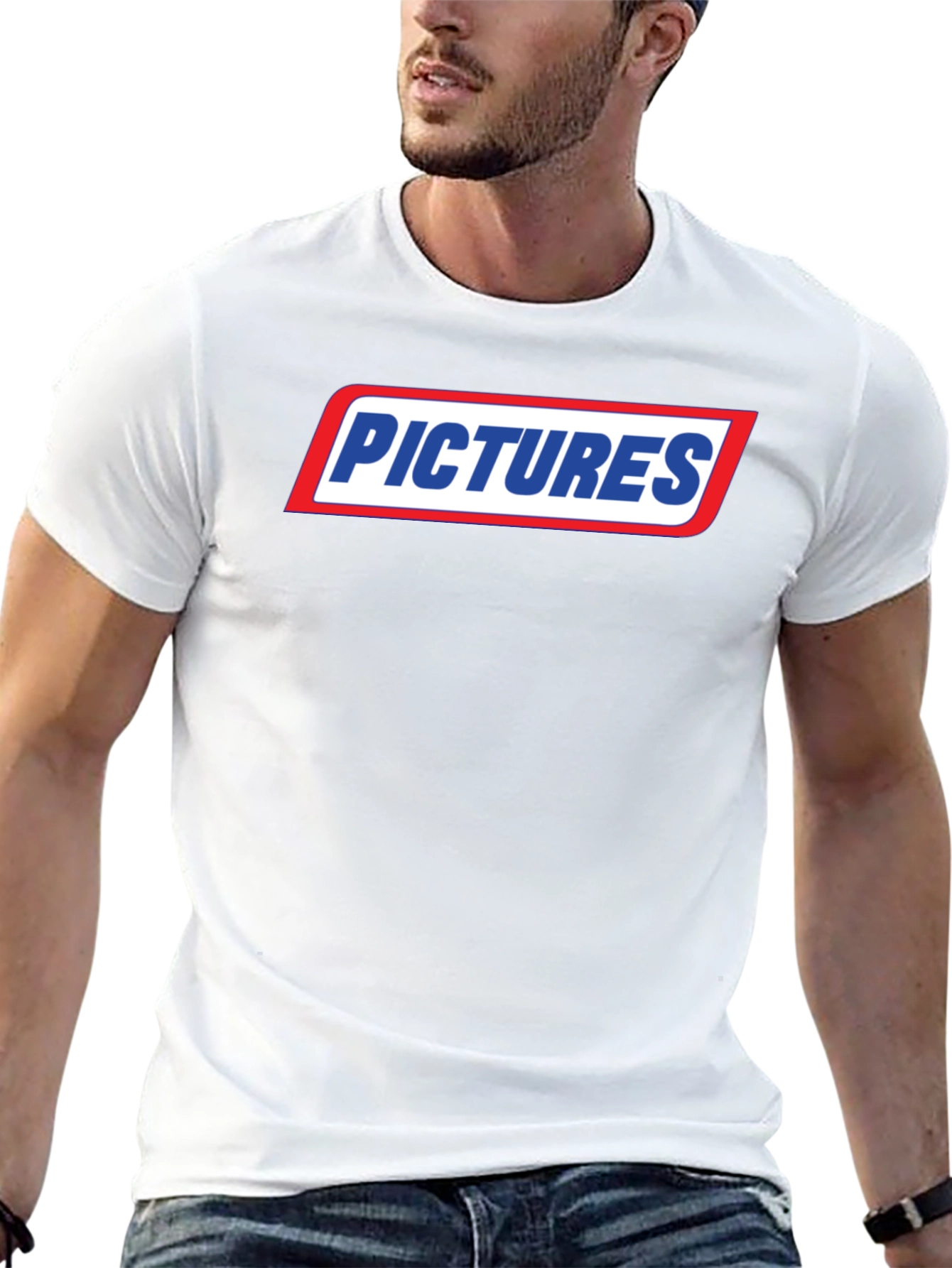 Retro Pictures Graphic T-Shirt - Black