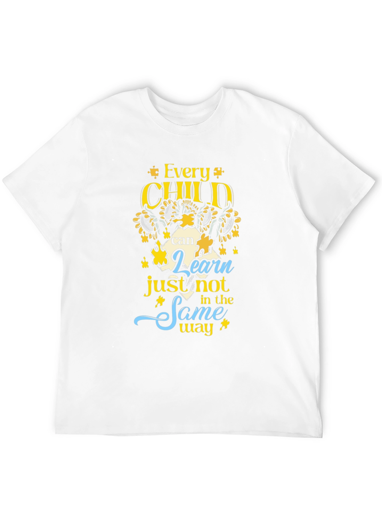 Autism Awareness T-Shirt - Every Child Can Learn
