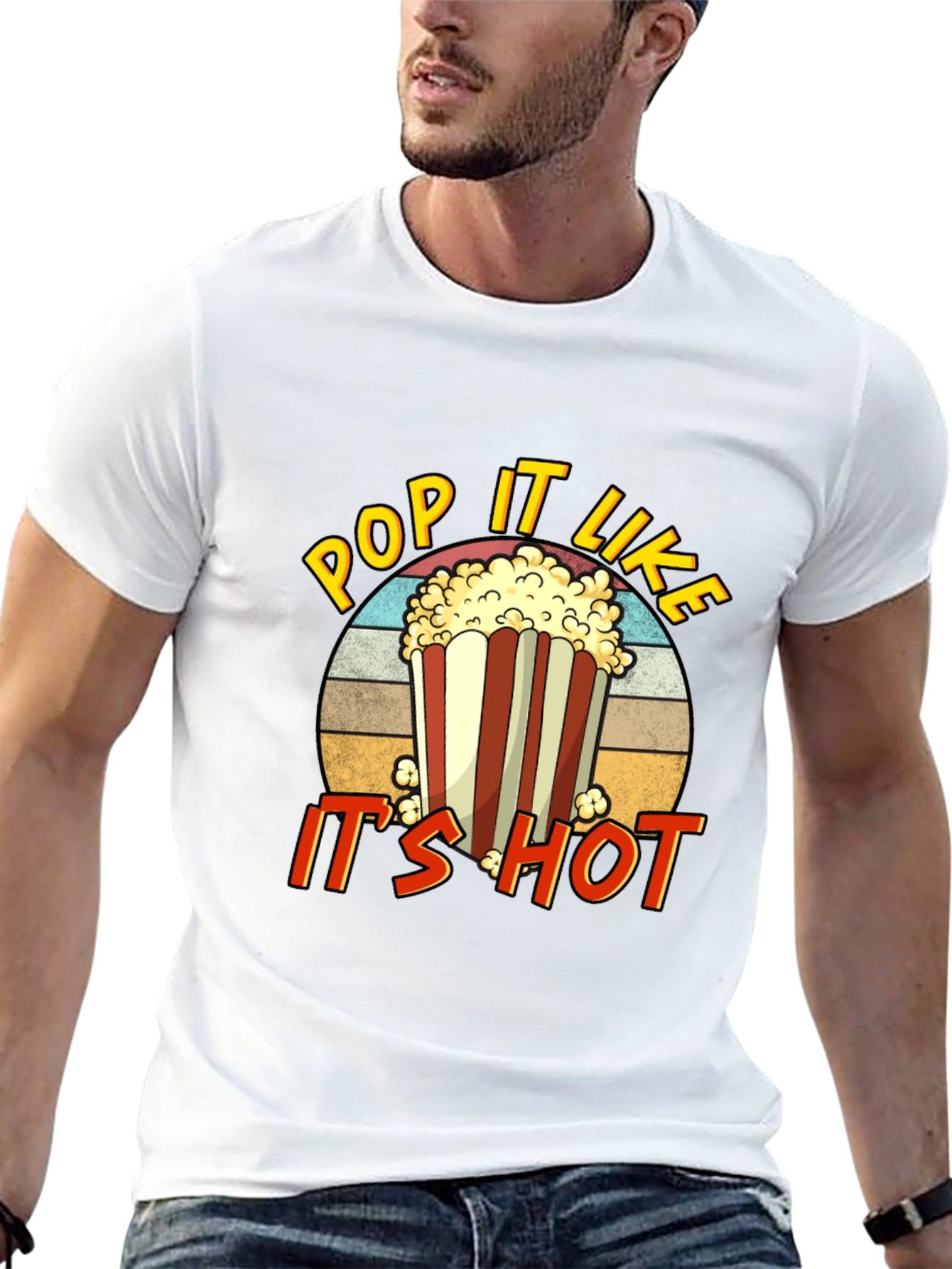Pop It Like Its Hot Graphic T-Shirt