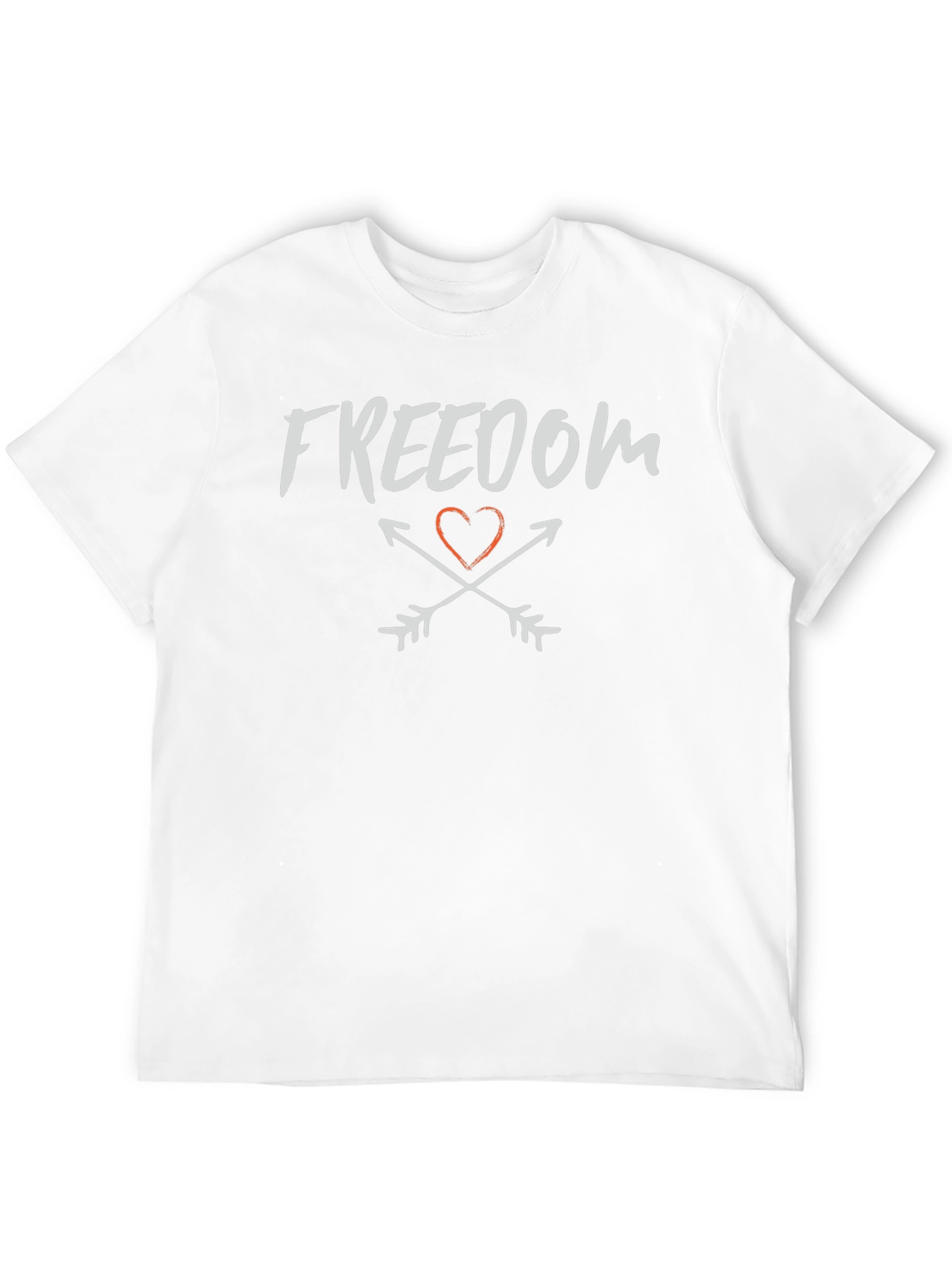 Freedom Heart Arrows Graphic T-Shirt