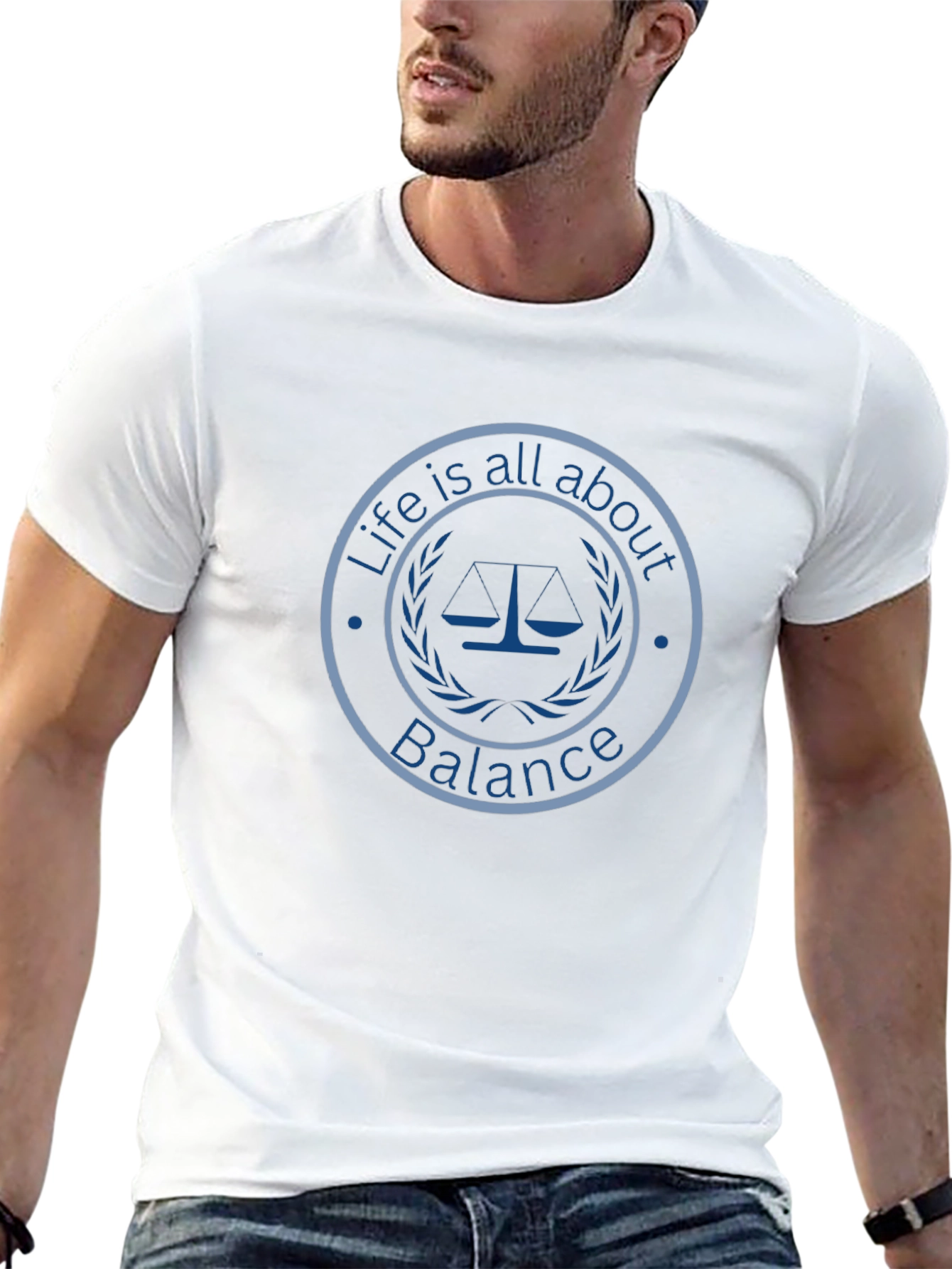 Balance is Life T-Shirt - Black