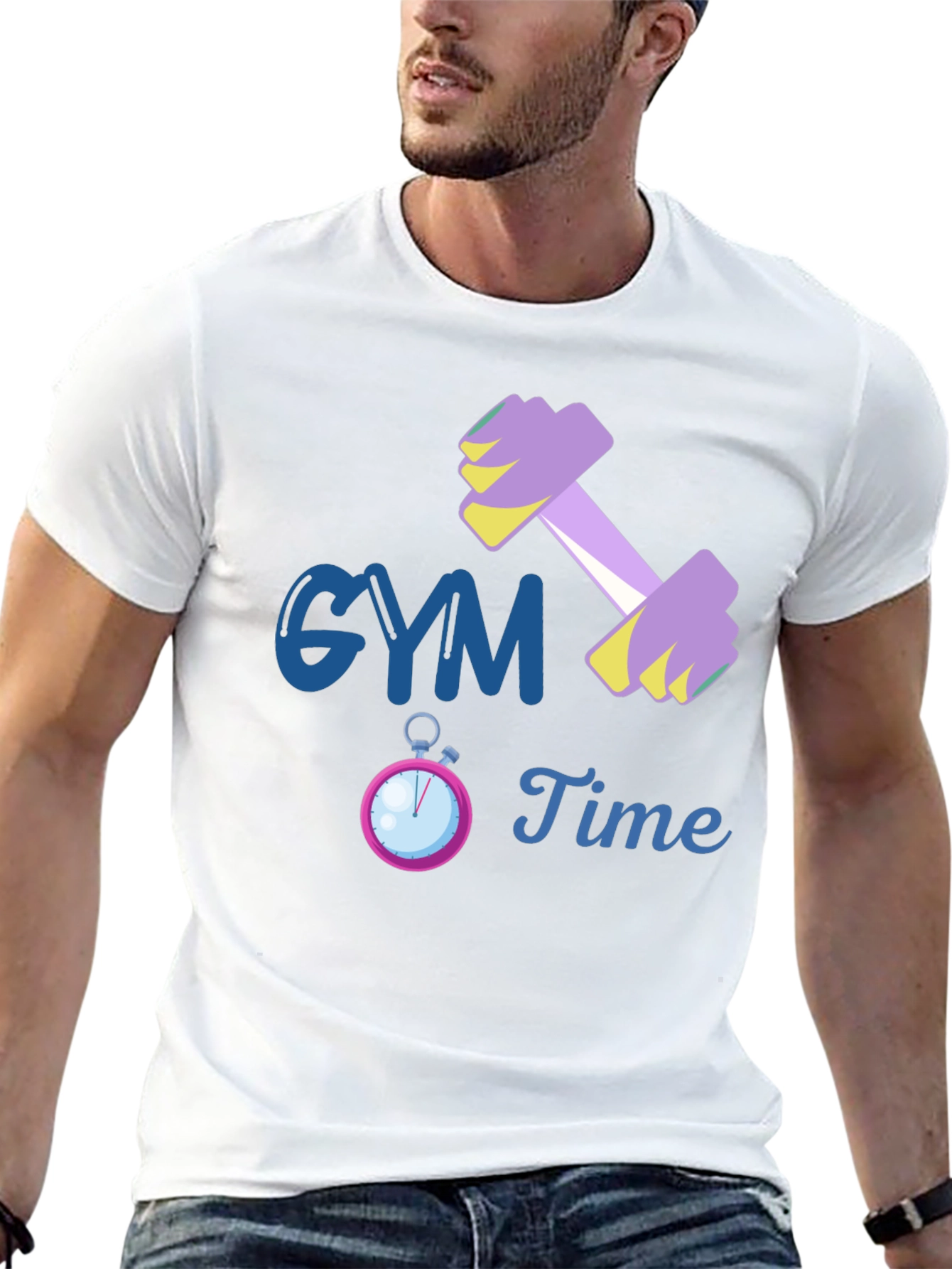 Gym Time T-Shirt - Workout Motivation