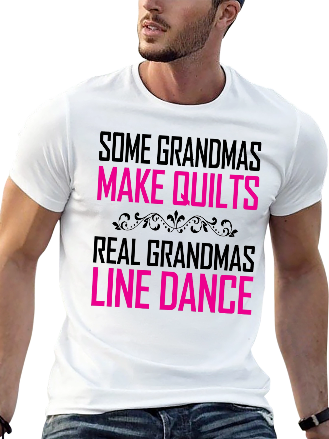 Funny Grandma Line Dance T-Shirt