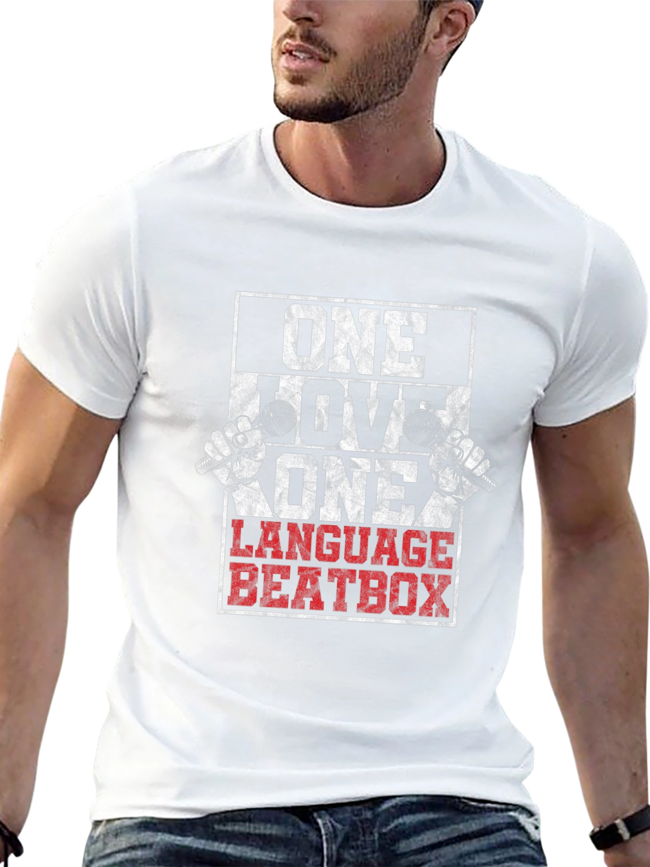One Love Beatbox T-Shirt - Music Fan Tee