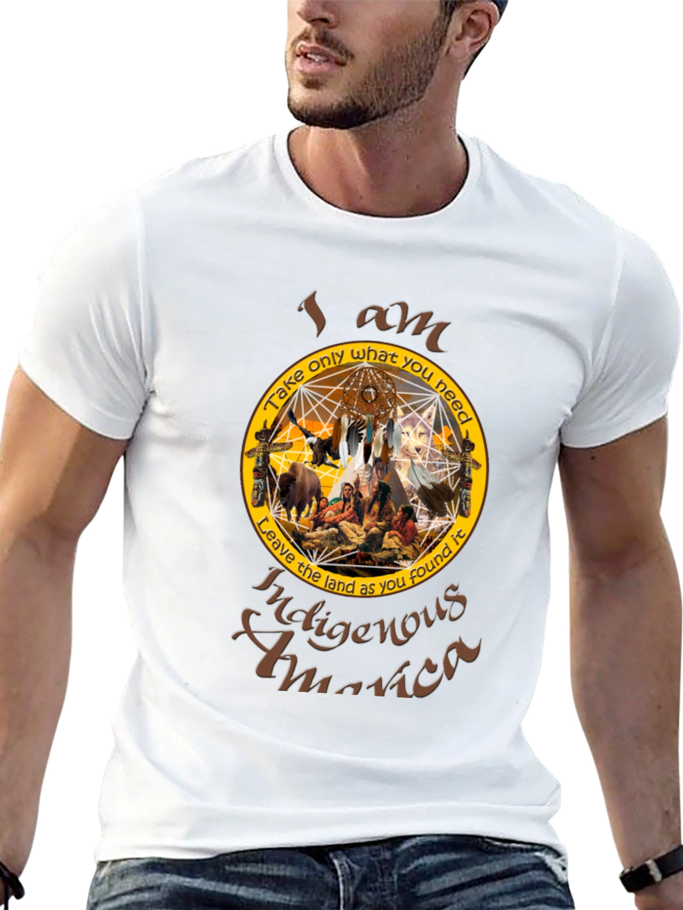 Indigenous America T-Shirt - Native Pride