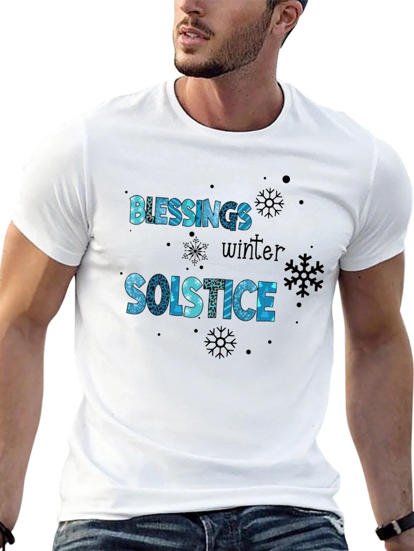 Winter Solstice Blessings Graphic Tee