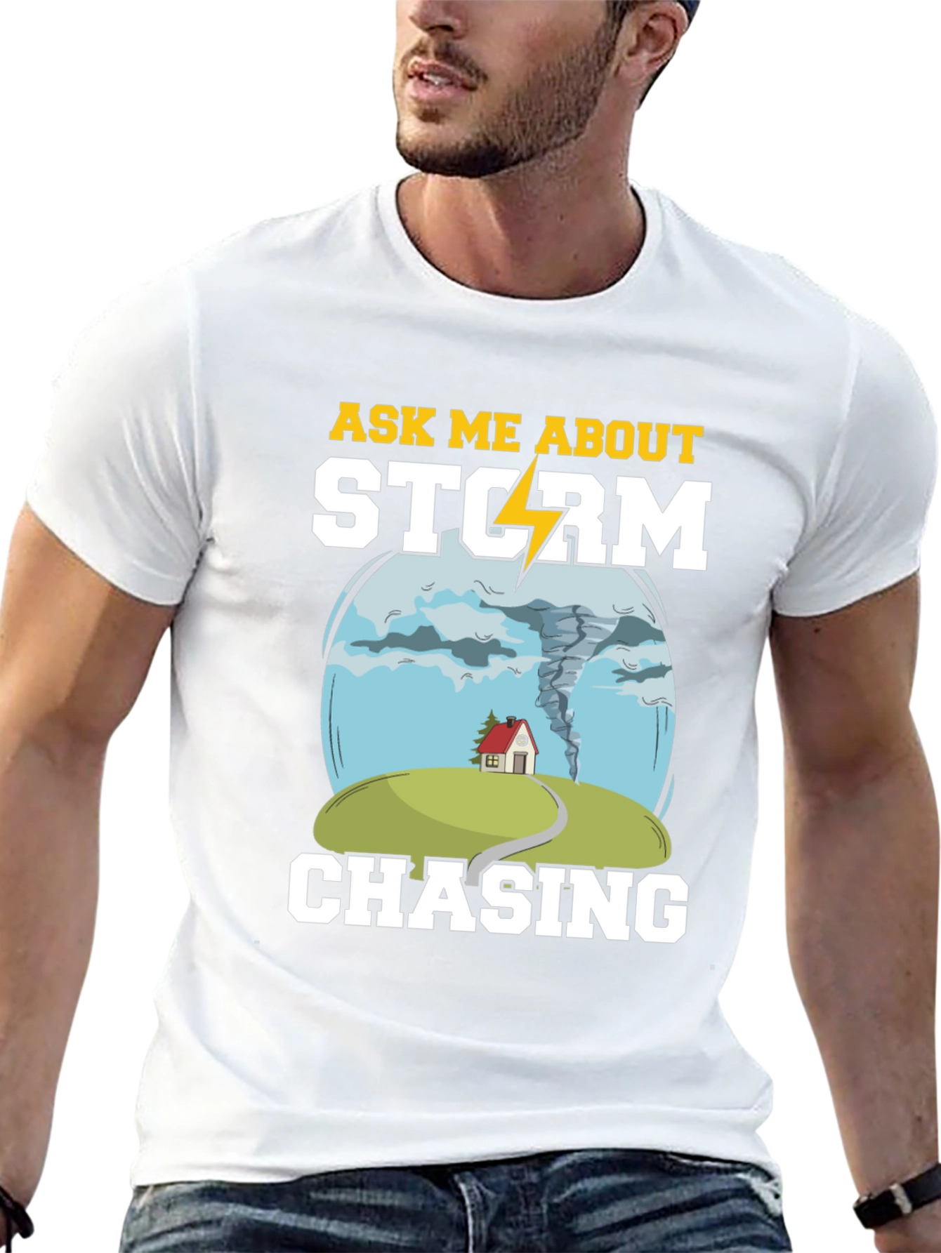 Storm Chasing T-Shirt - Tornado Design