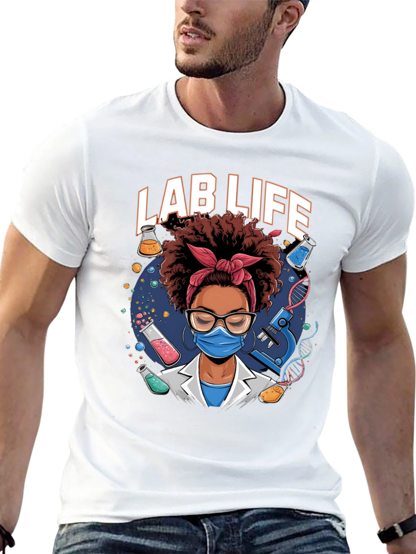 Lab Life Graphic Tee - Scientist T-Shirt