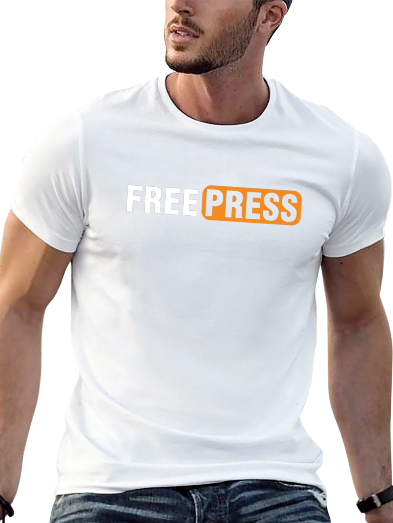 Free Press T-Shirt: Bold Statement Tee