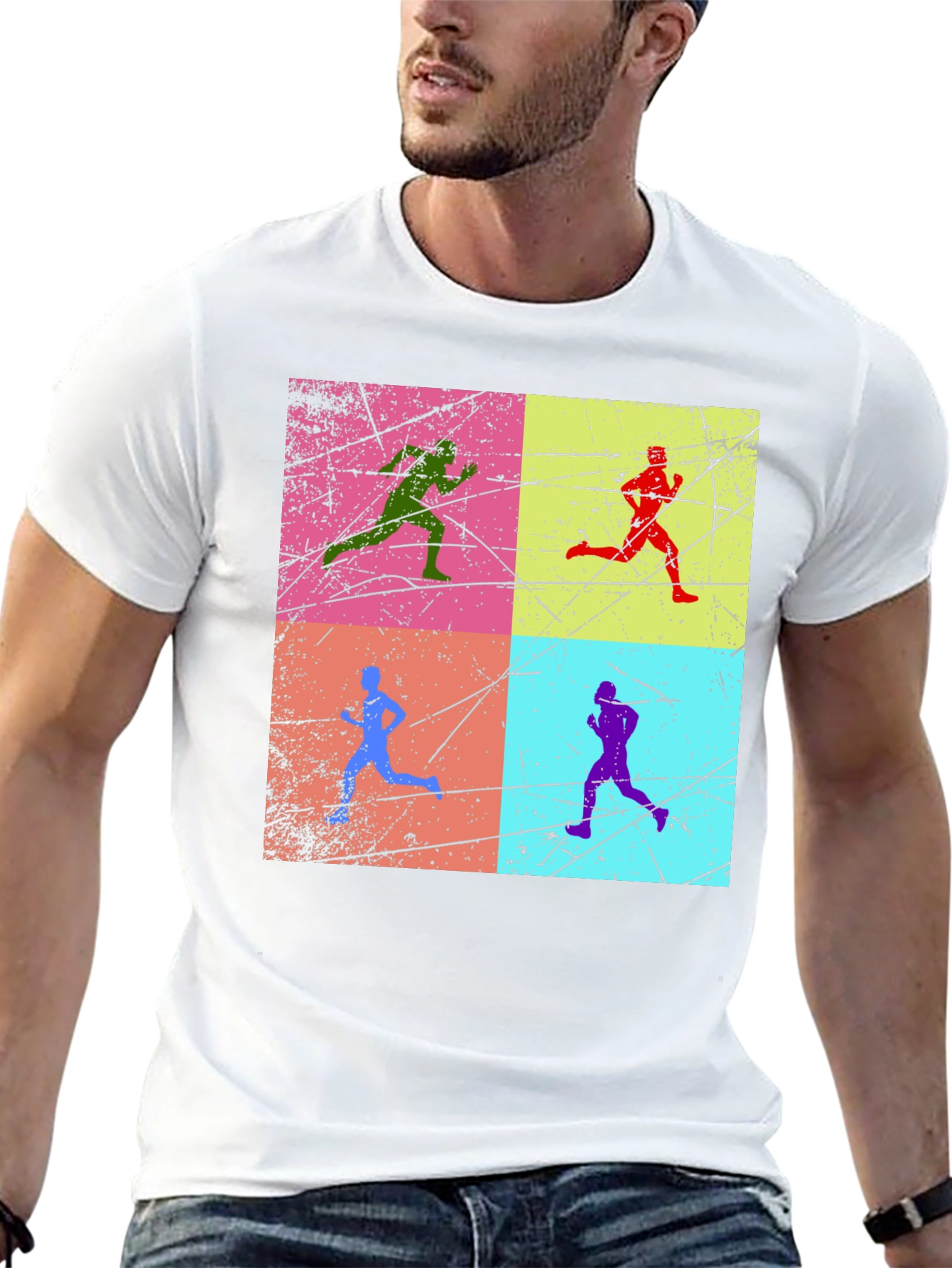 Retro Runner Graphic Tee