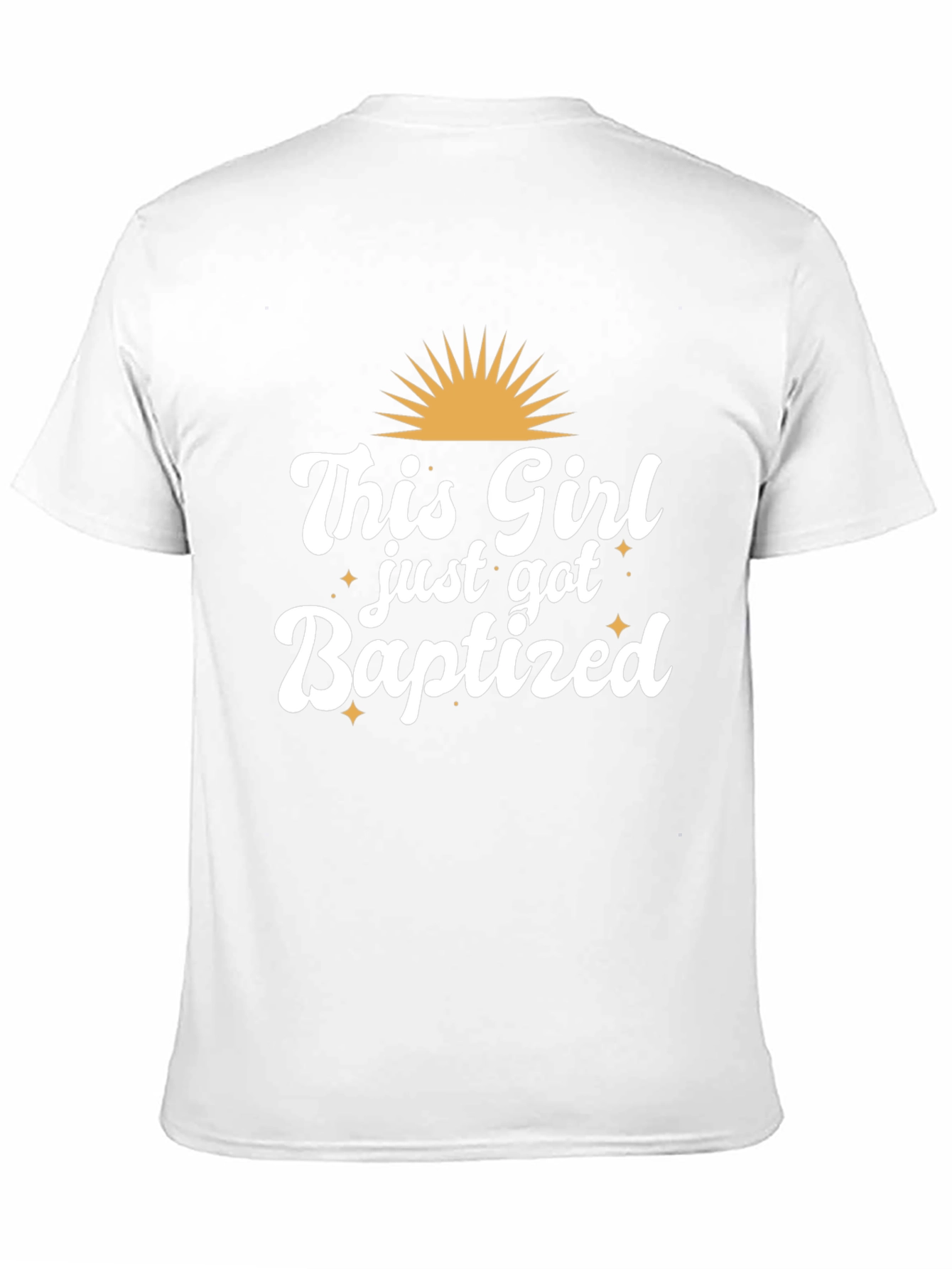 Baptized Girl Tee: Celebration T-Shirt