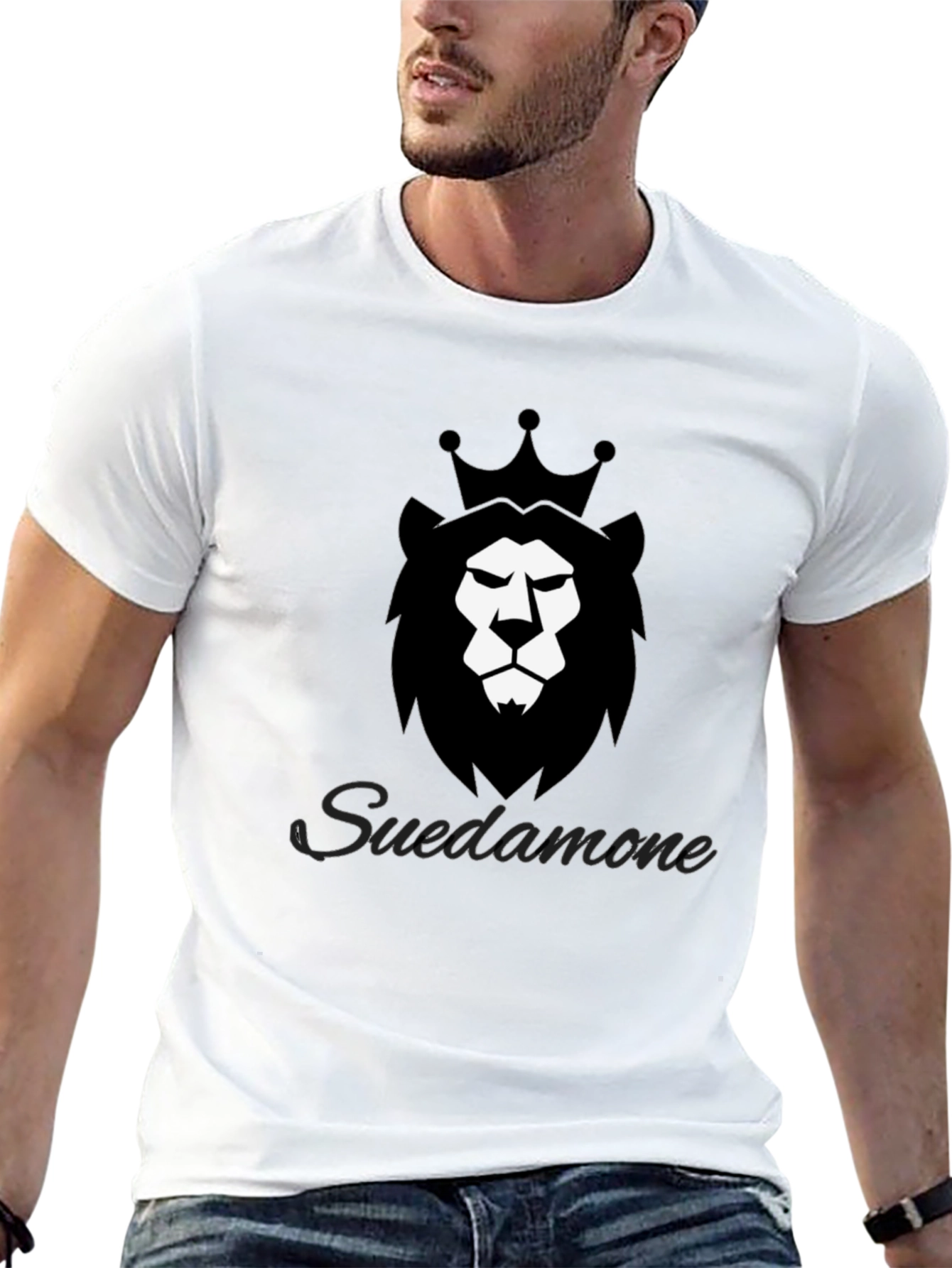 Lion Crown Graphic Tee - Suedamone