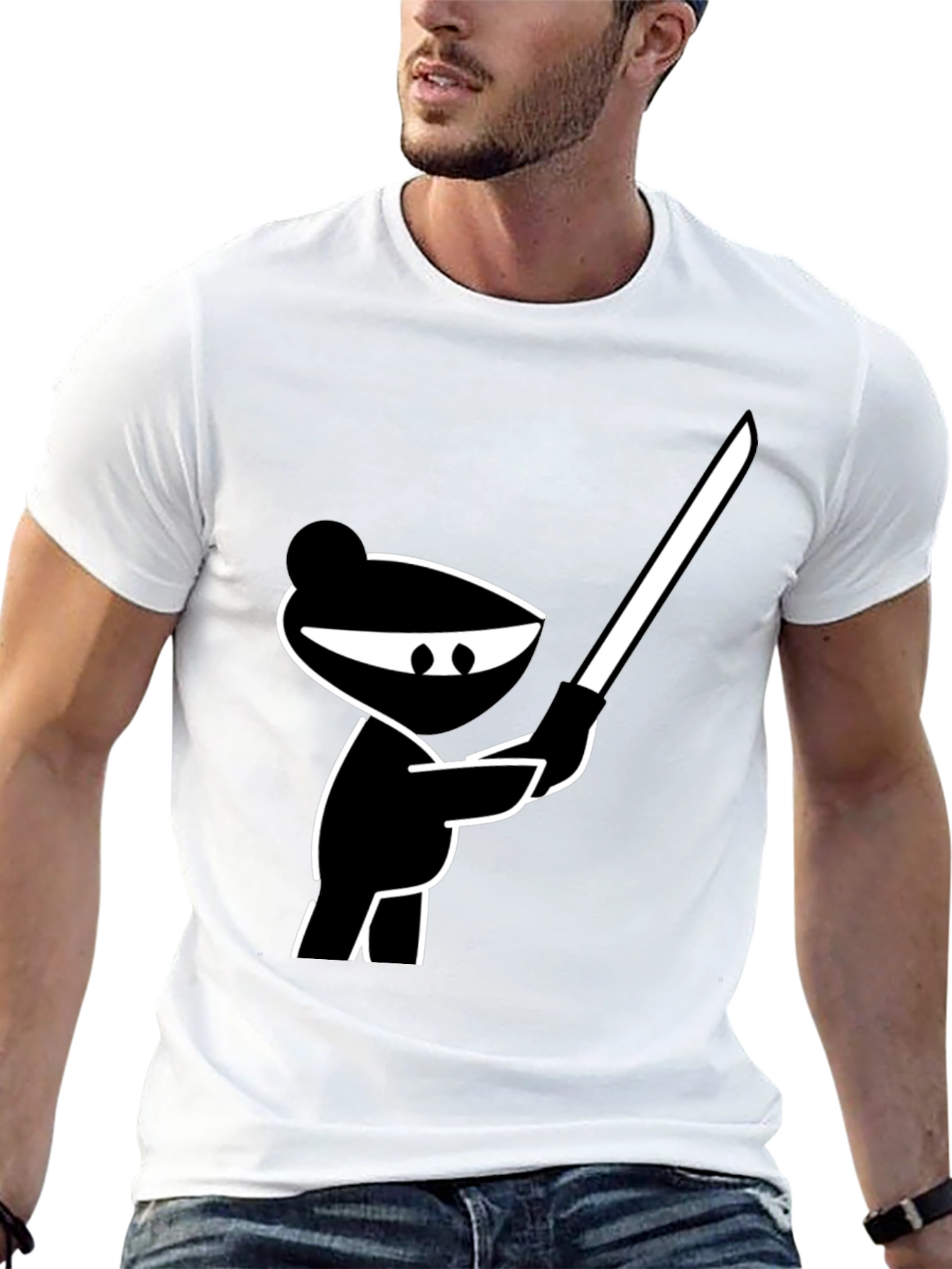 Ninja Warrior Black T-Shirt