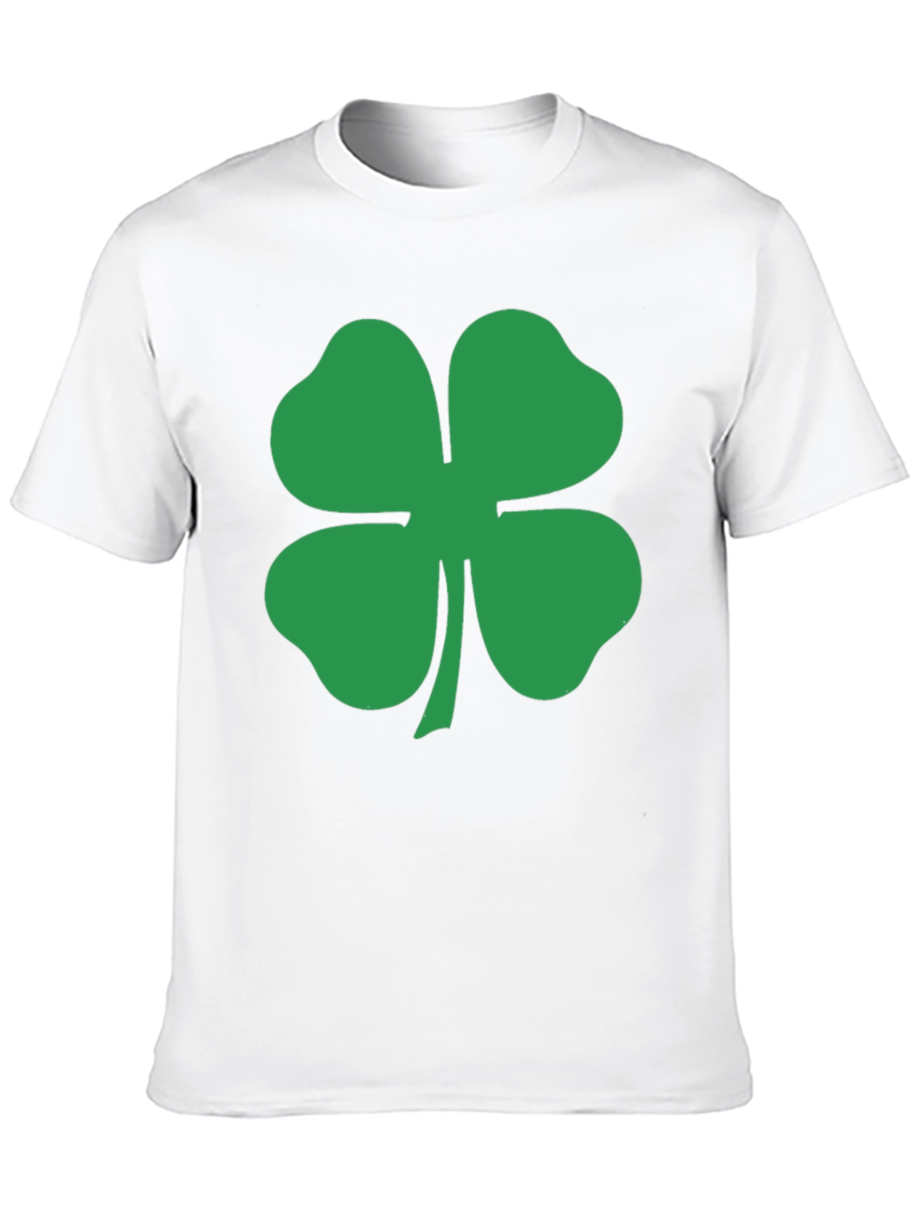 Shamrock T-Shirt - Lucky Green Four Leaf Clover Tee