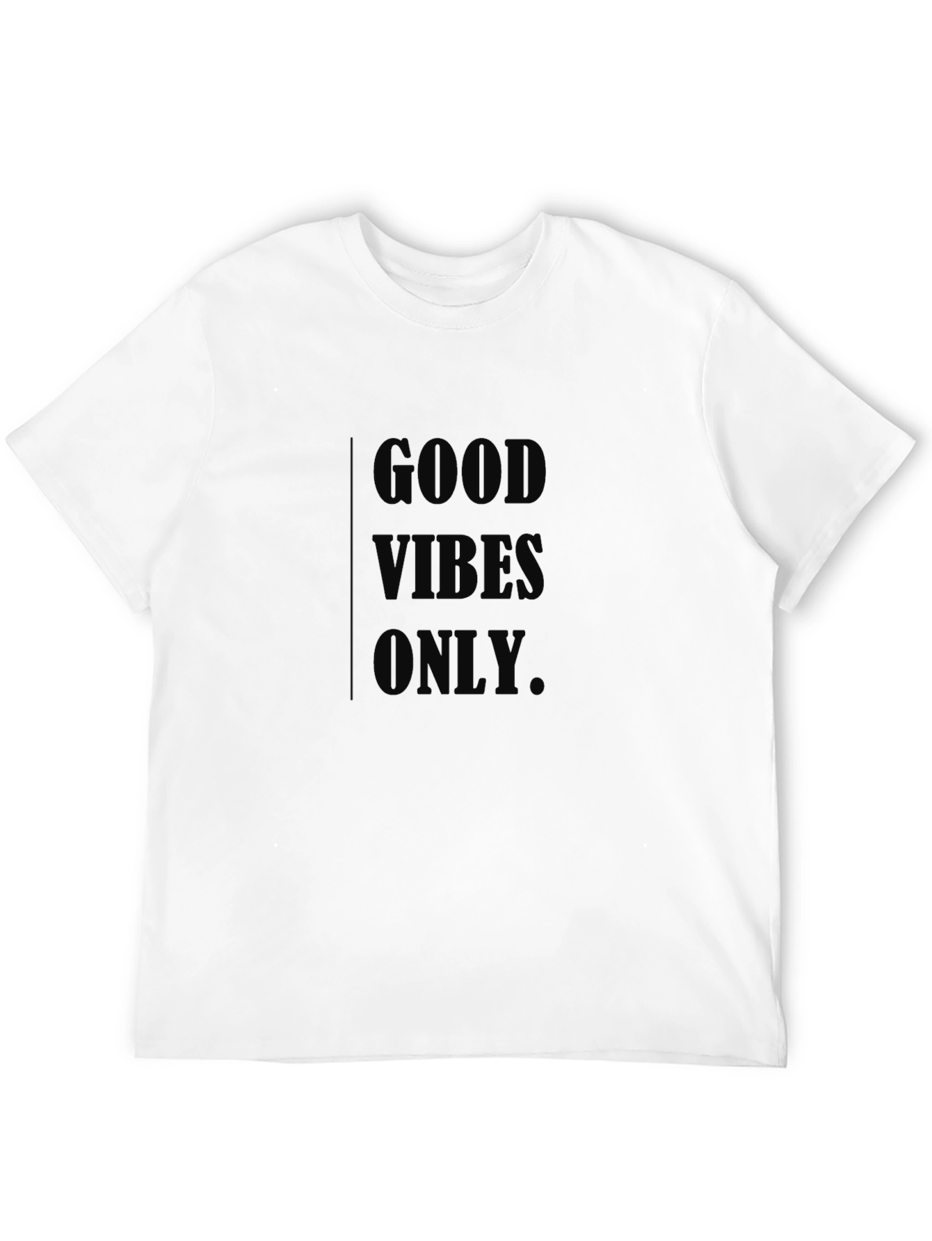 Good Vibes Only Black T-Shirt