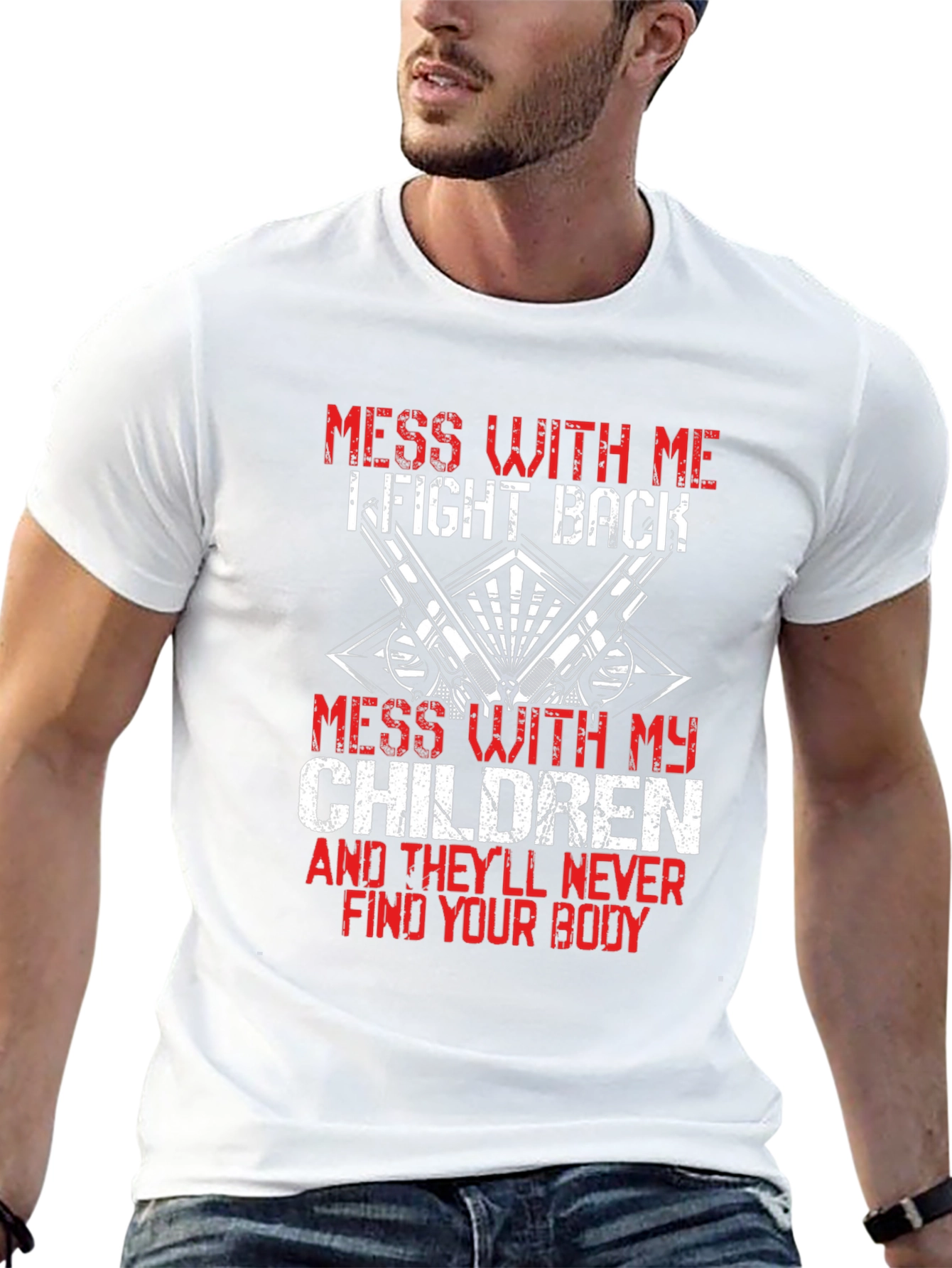 Mess With My Children Graphic Tee