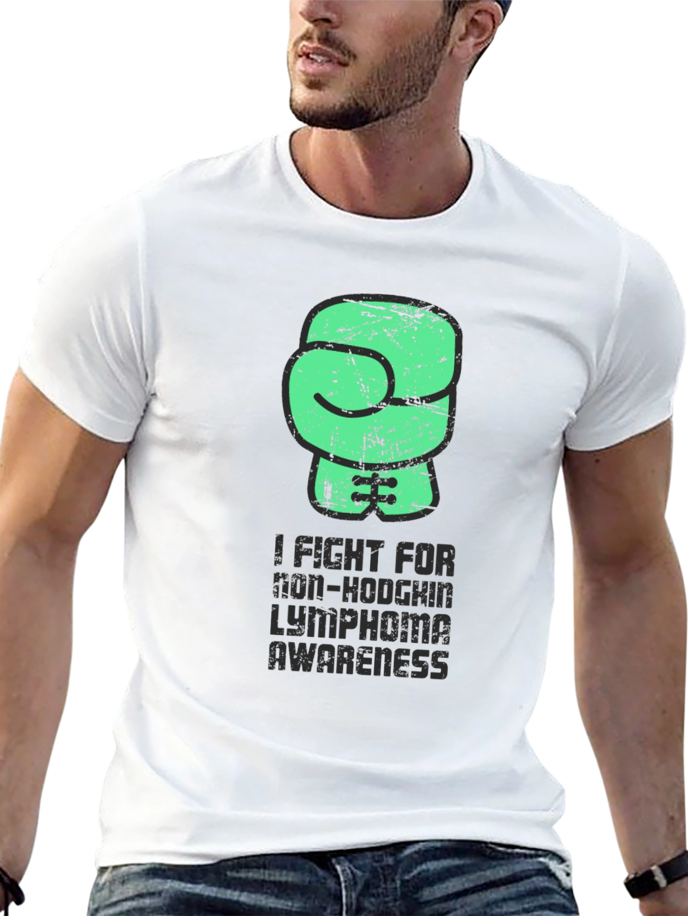 Fight Non-Hodgkin Lymphoma Awareness T-Shirt