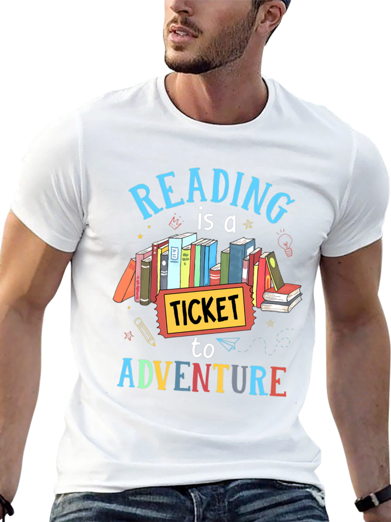 Reading is a Ticket to Adventure T-Shirt