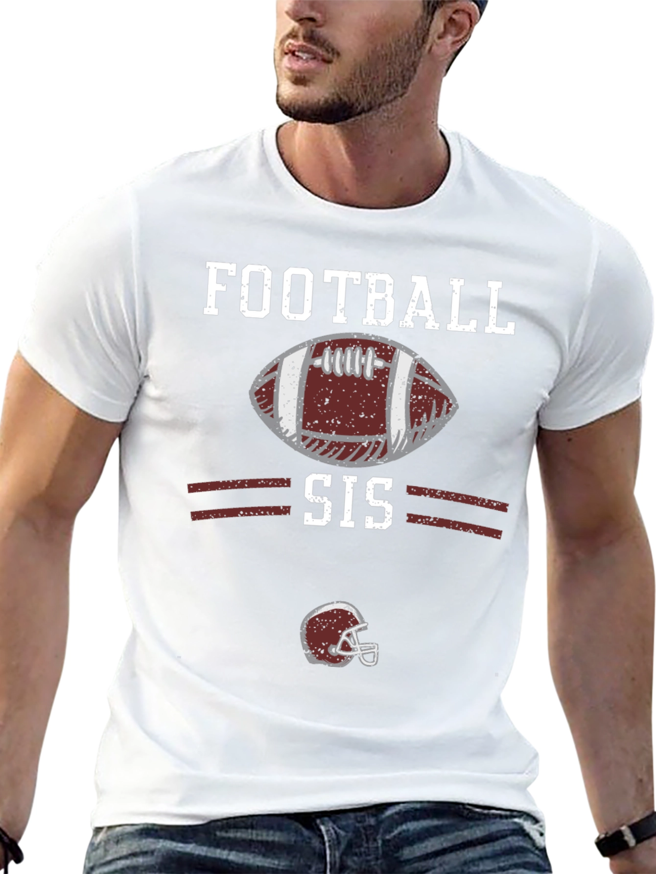 Football Sis Graphic Tee