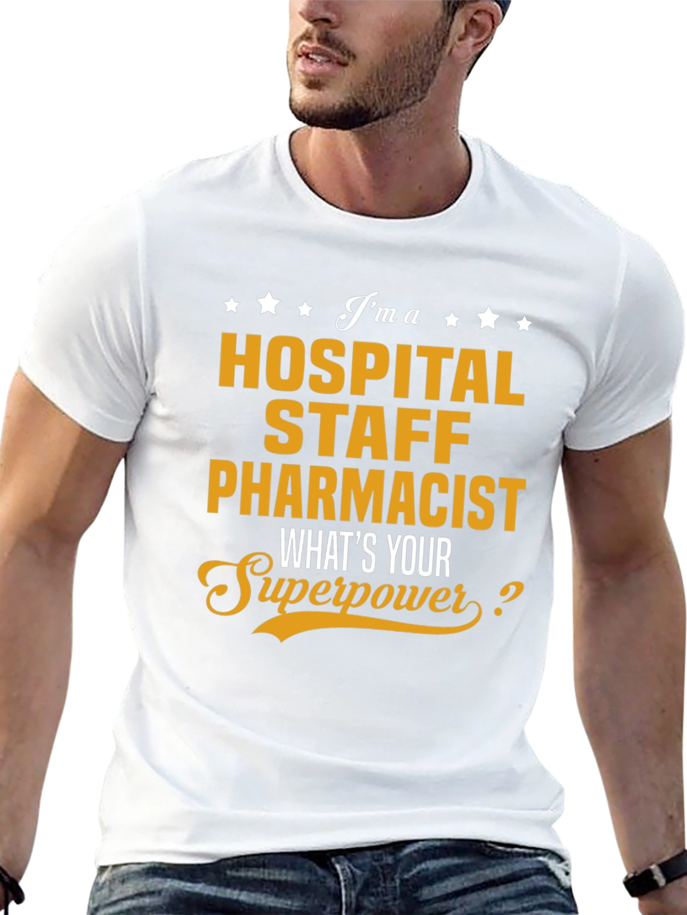Hospital Staff Pharmacist Superpower T-Shirt