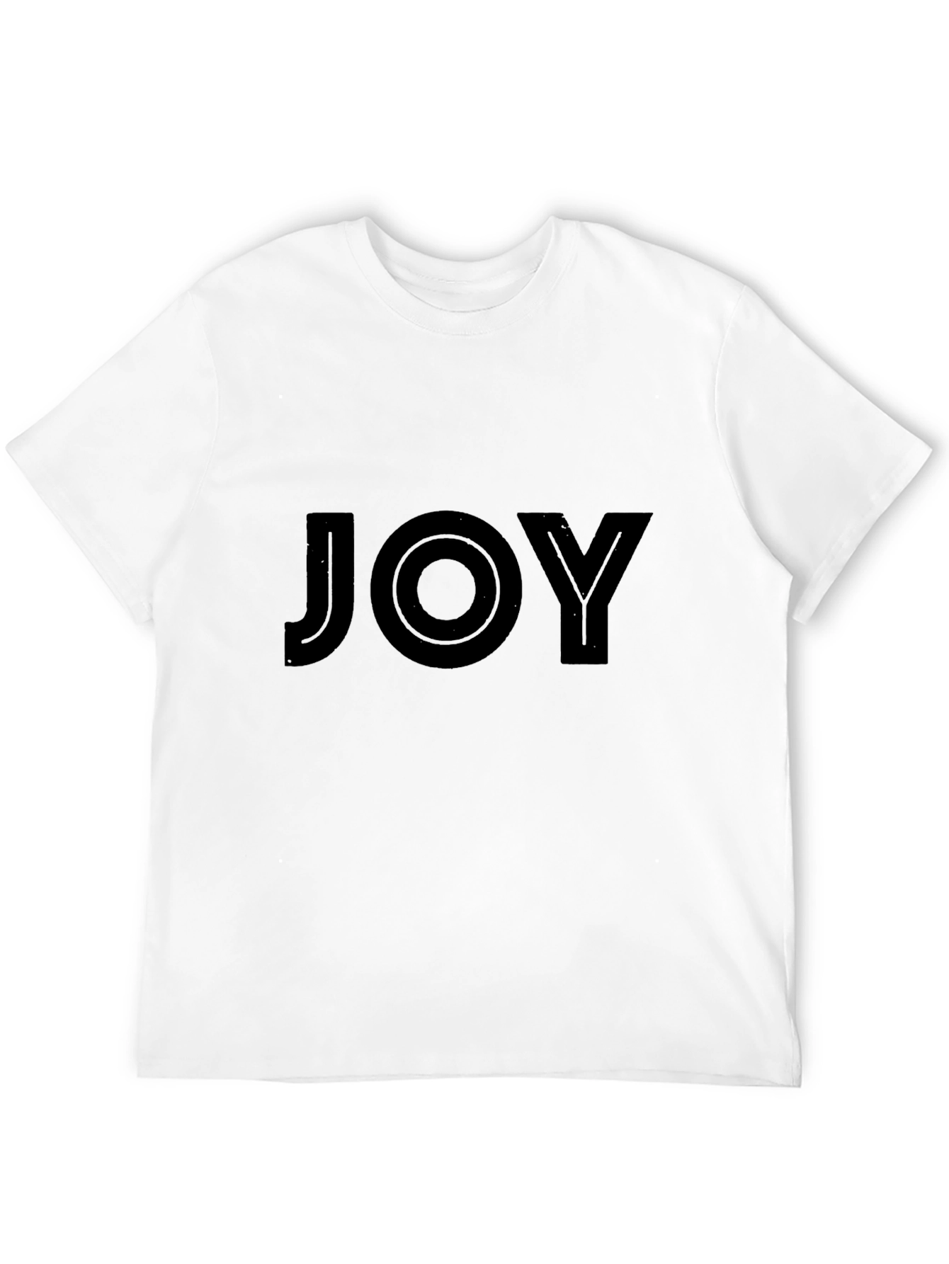 JOY Black T-Shirt - Stylish Everyday Wear